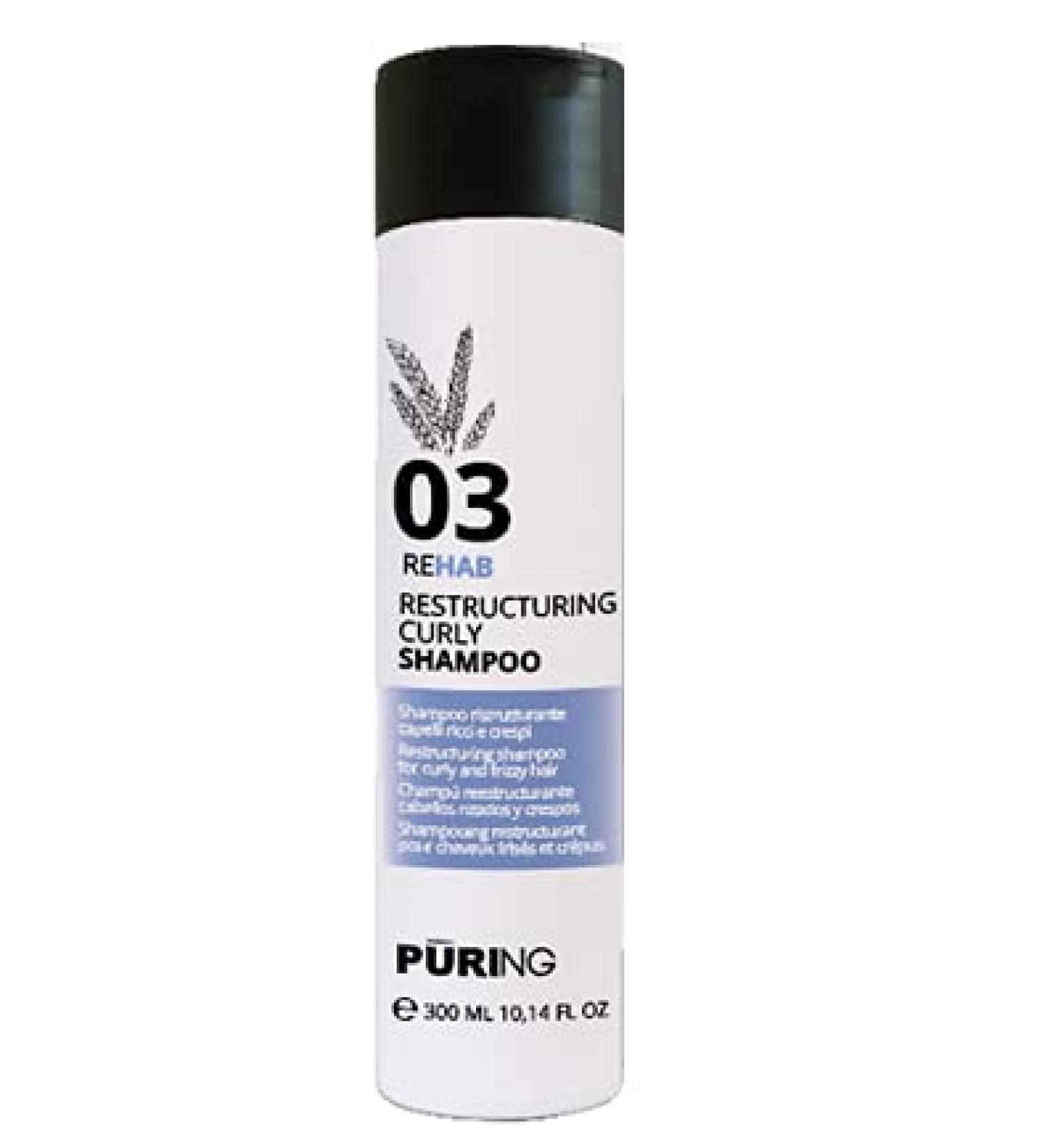 ARTUR 21 srl Shampoo for curly and frizzy hair 03 REHAB Curly Shampoo 300 ml