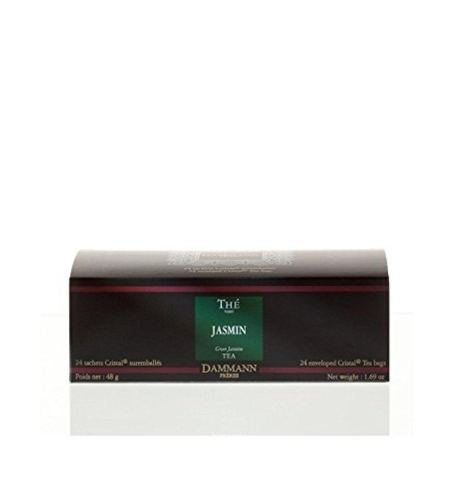 Desconocido Th DAMMANN FR RES - Jasmin (th vert chinois) - 24 enveloppes en verre