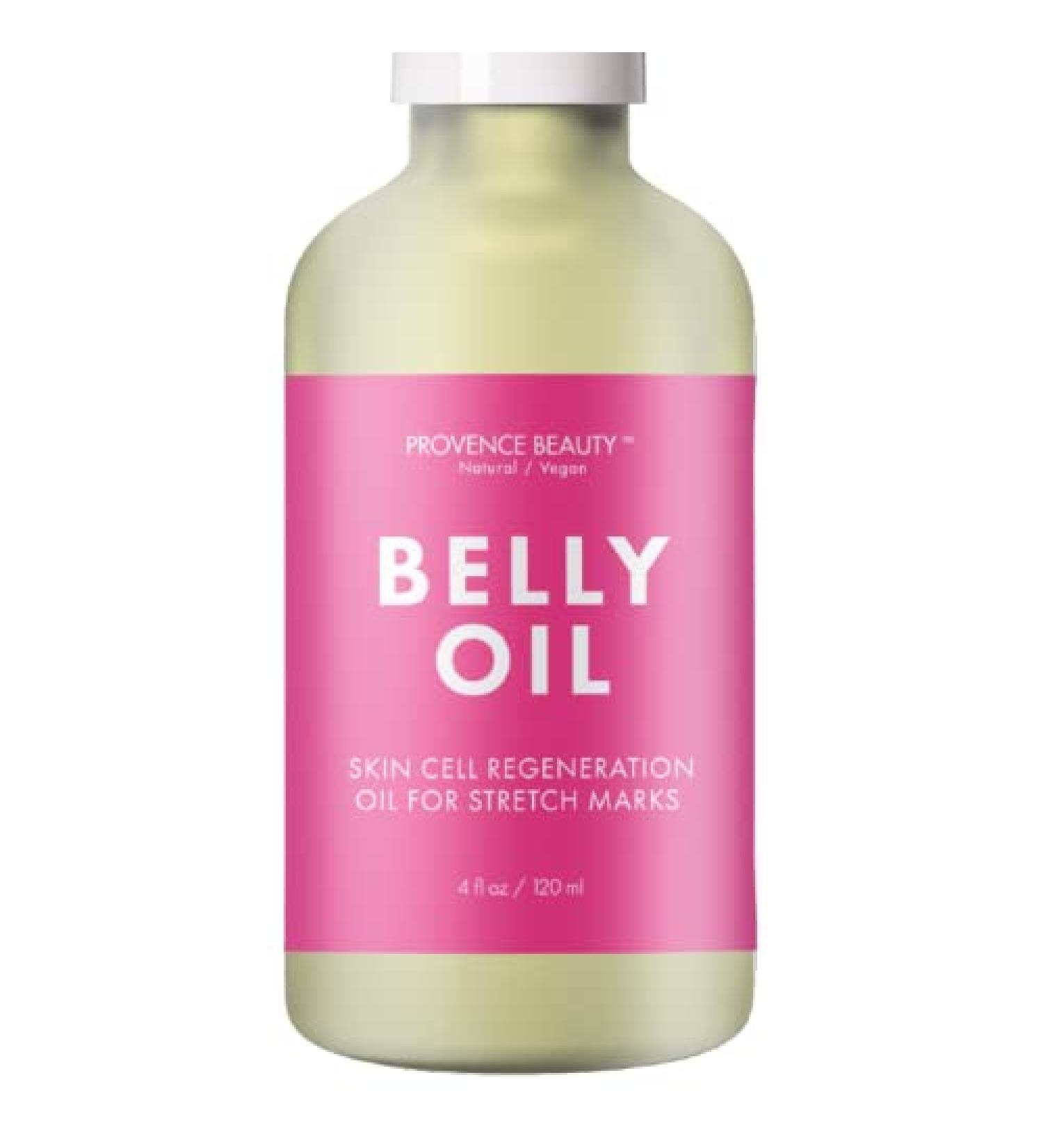 Belly Oil for Pregnancy | Stretch Mark Reduction & Scar Prevention Therapy | Safe for Pregnancy & Postpartum | Dermatologist Recommended | 4 Fl Oz - Buy Online on GoSupps.com