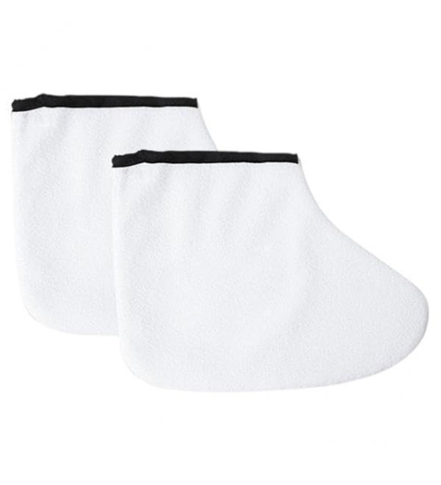 Generic Gants de Cire de Paraffine 6x Chaussons de Traitement Mitaines Couvre-pieds Blanc - Buy Online on GoSupps.com