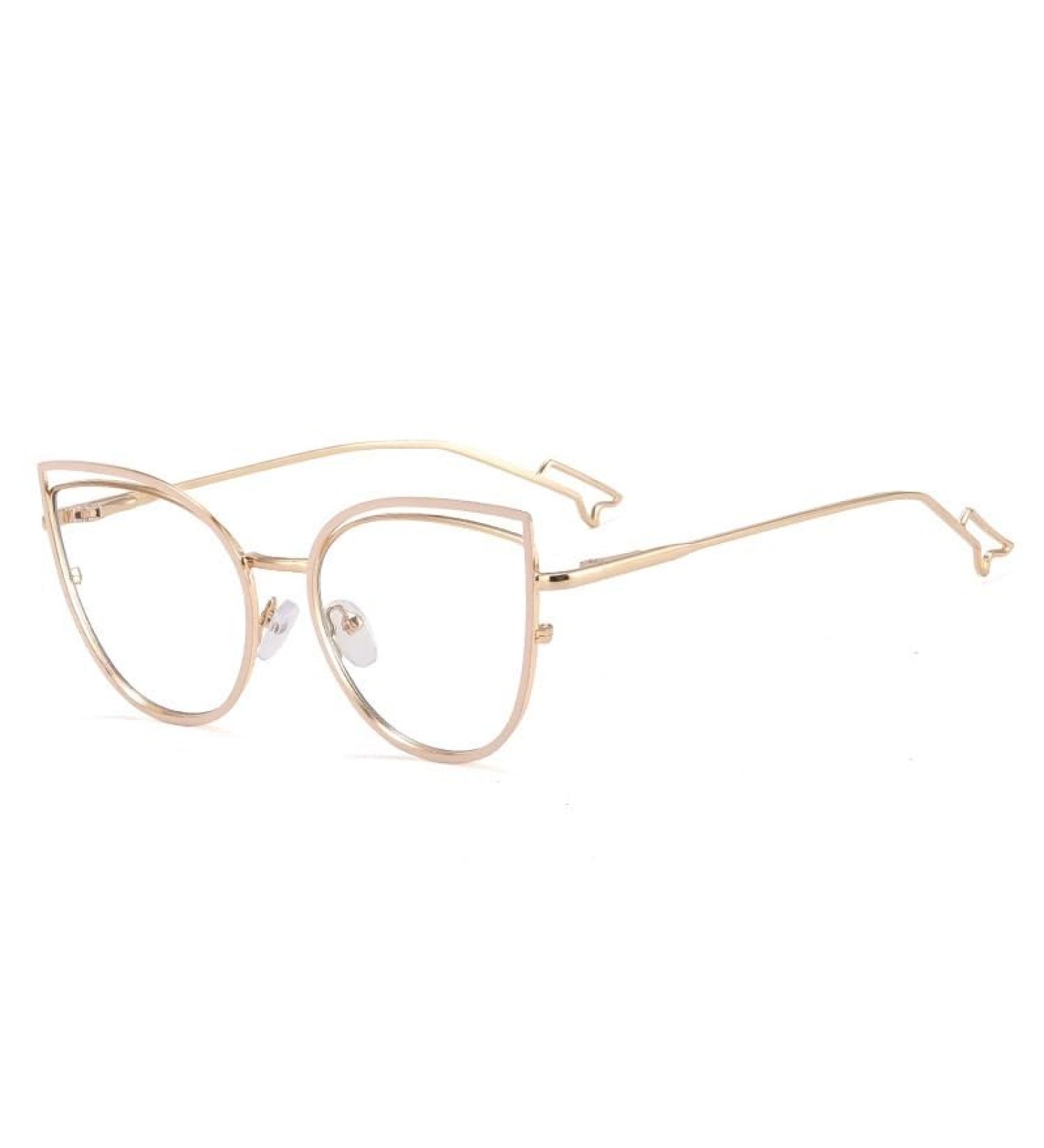 Parwana Oversized Reading Glasses for Women - Cat-Eye Blue Light Blocking Fatigue-Free Computer Reader C3 +100 - Buy Online on GoSupps.com