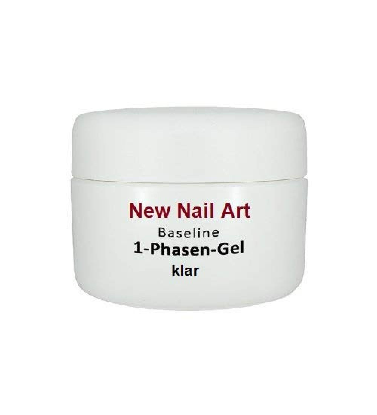 New Nail Art 5ml Baseline 1-Phase Gel Clear Building Gel Standard All in One