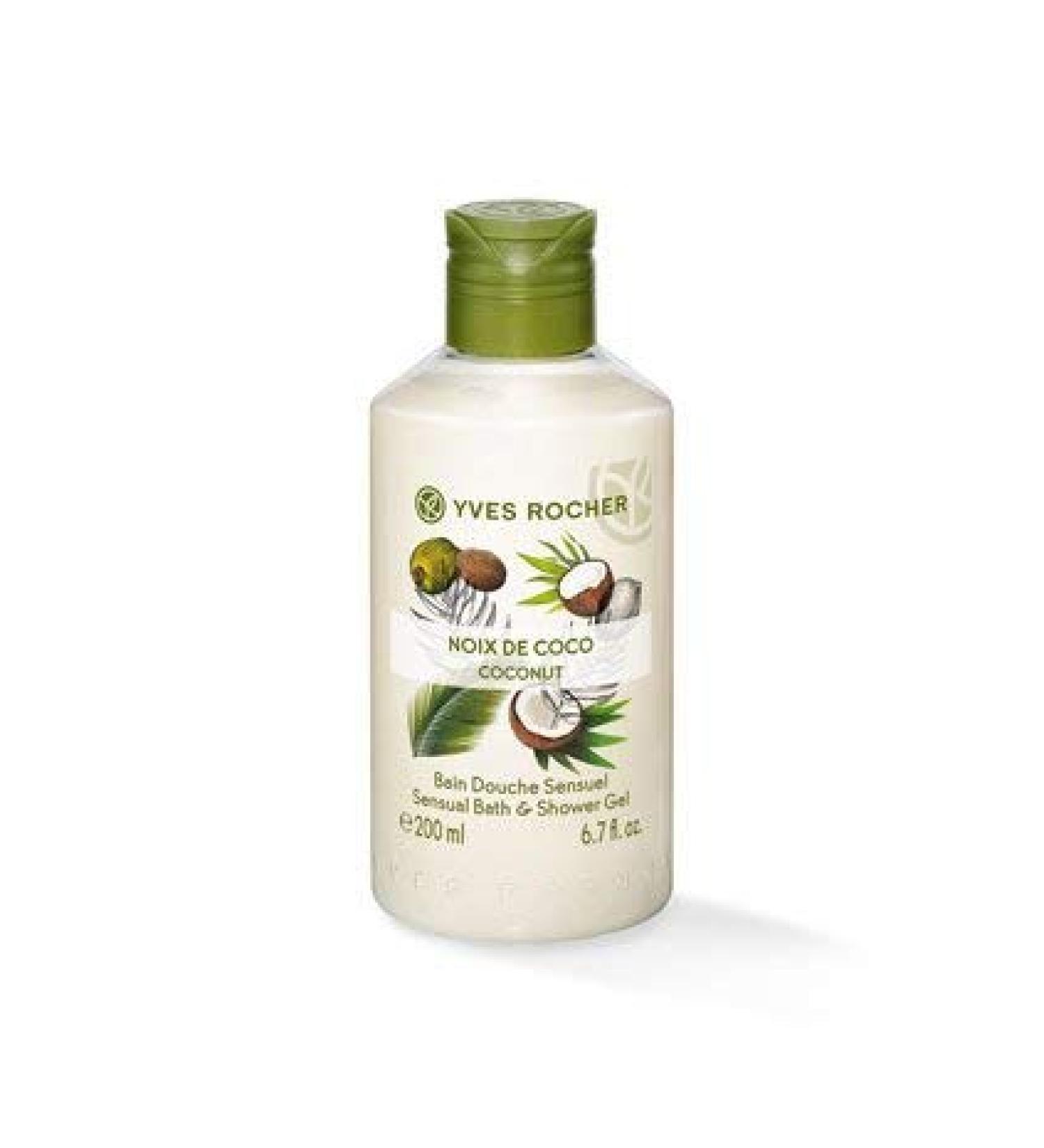 Yves Rocher Coconut Sensual Bath & Shower Gel 200ml
