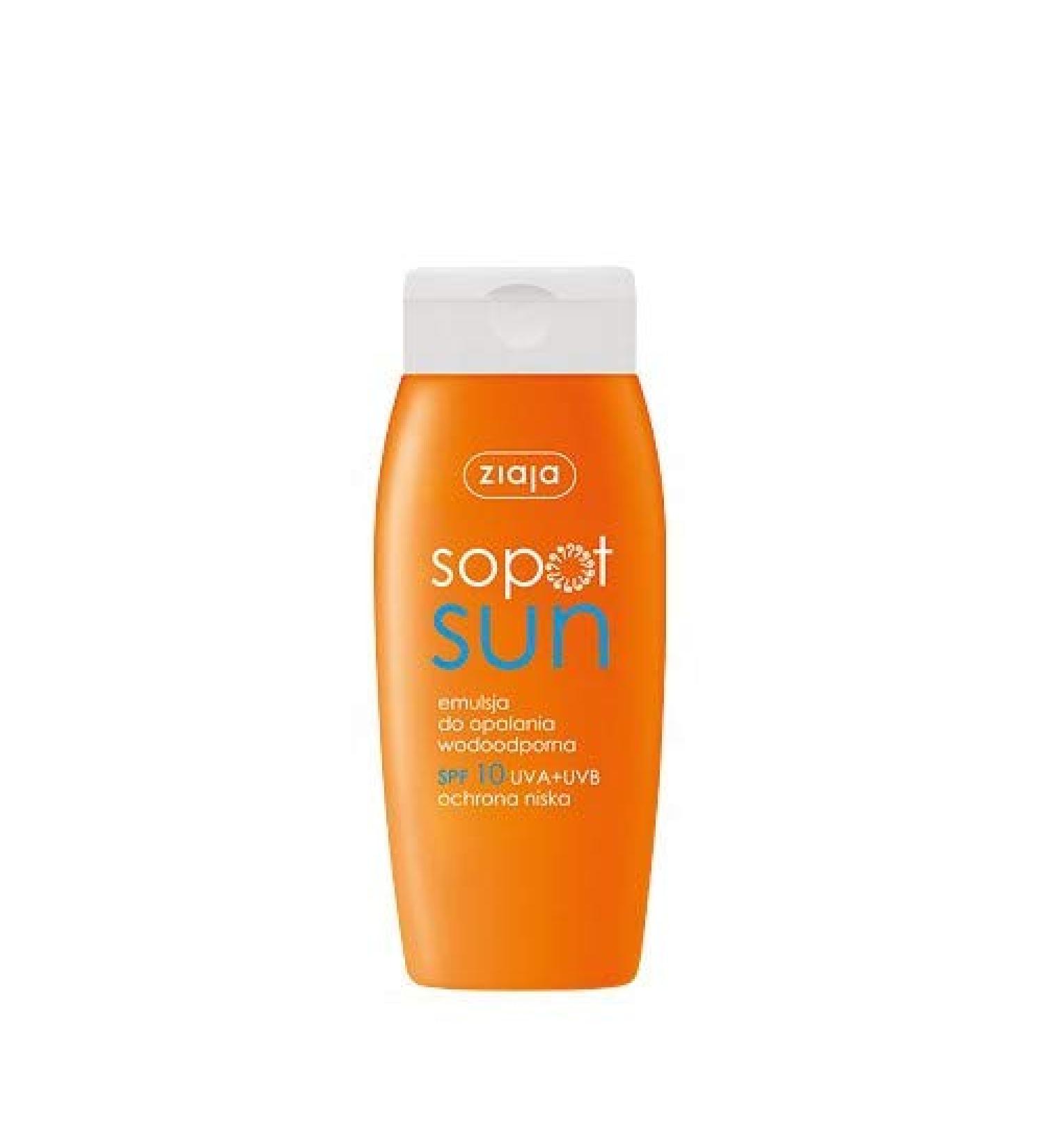 Ziaja Sopot Sun SPF 10 UVA+UVB 150ml