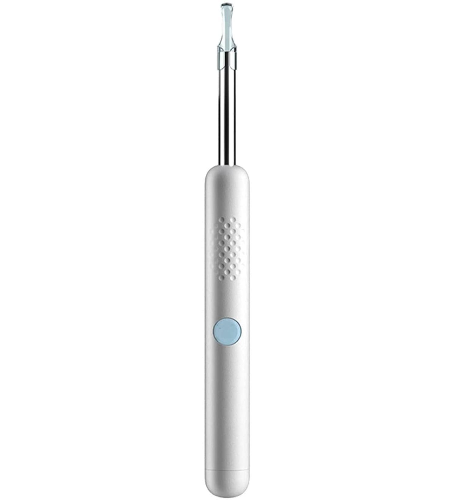 GIENEX Ear Wax Removal Tool - Wireless Otoscope Ear Cleaning Camera for Adults Kids & Pets - White - Buy Online on GoSupps.com