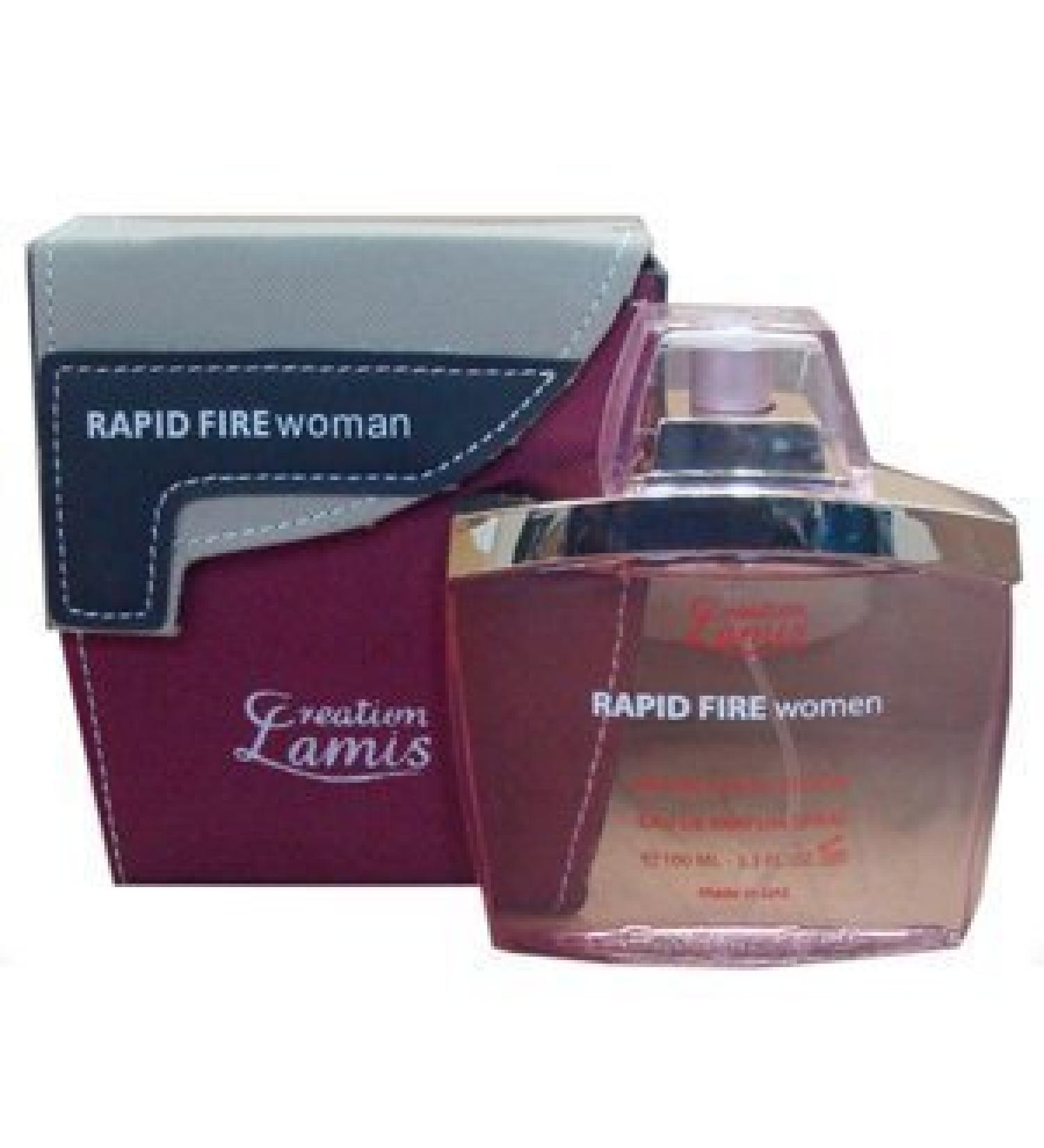 Rapid Fire Woman Deluxe 3.3oz. EDP Women Spray by Creation Lamis