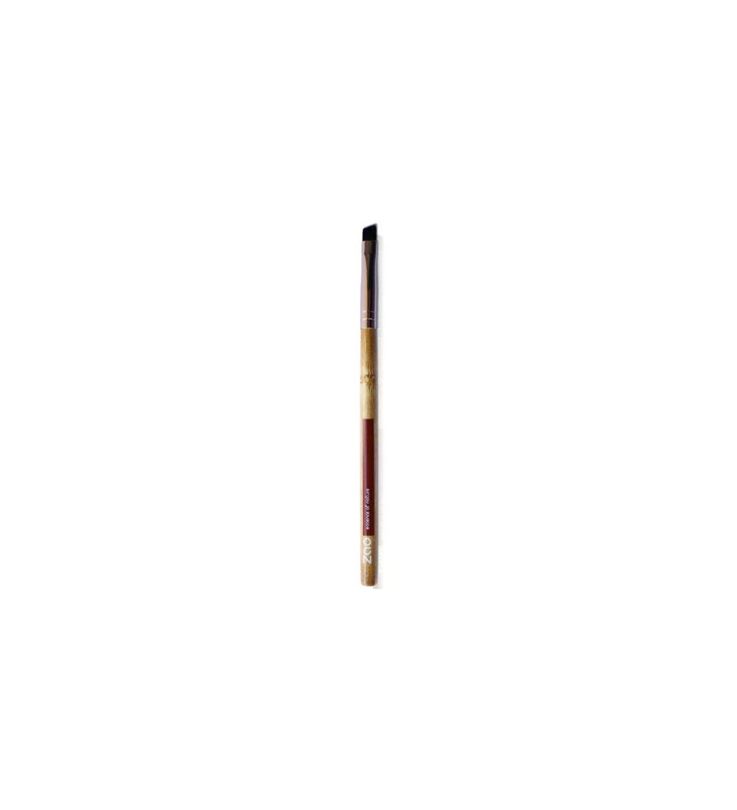 ZAO beveled brush (Angled Brush) for eyeshadow eyelid eyebrows or lipstick makeup brush made of bamboo for natural cosmetics