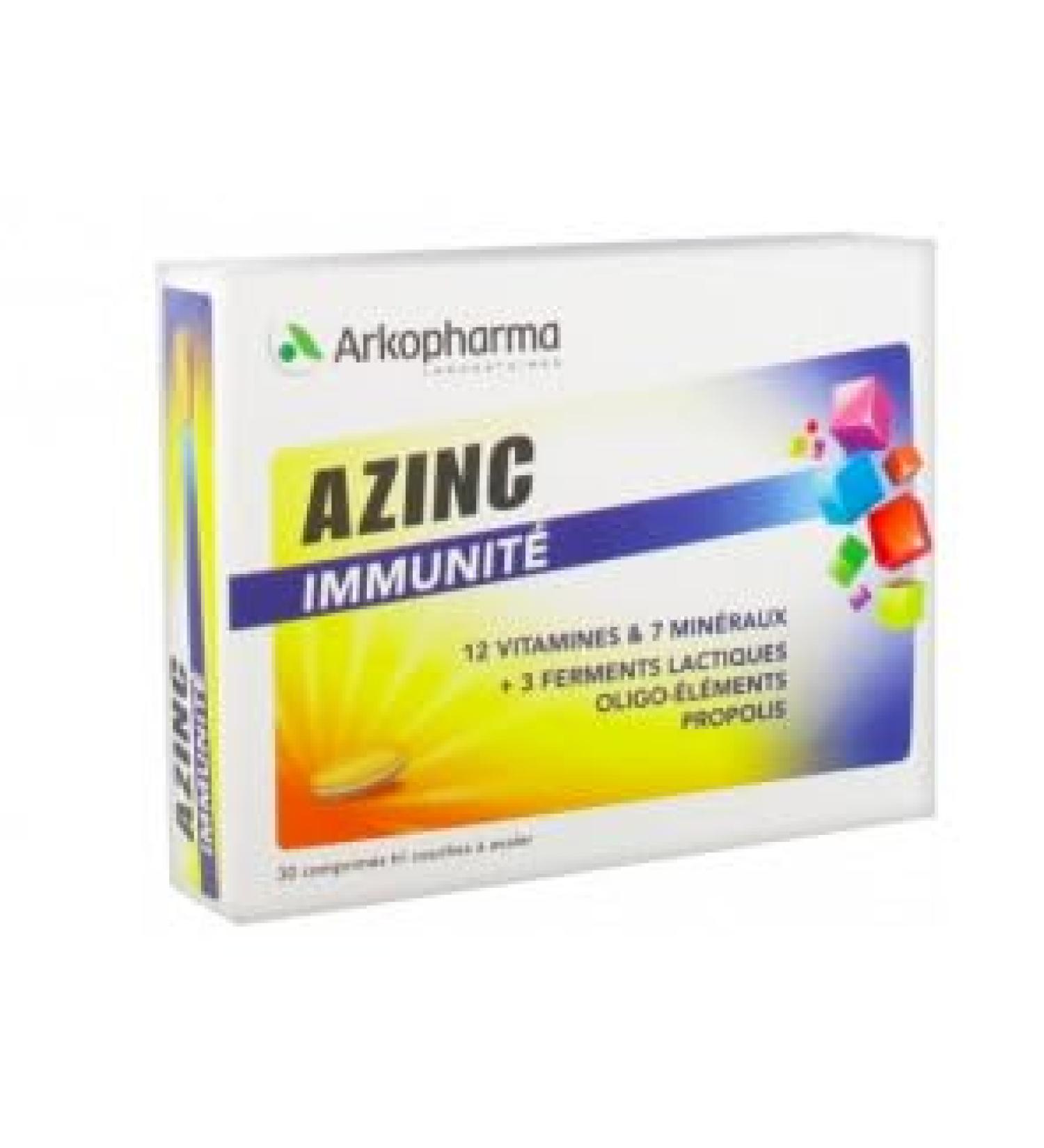 Arkopharma Azinc Immunity 30 Tablets