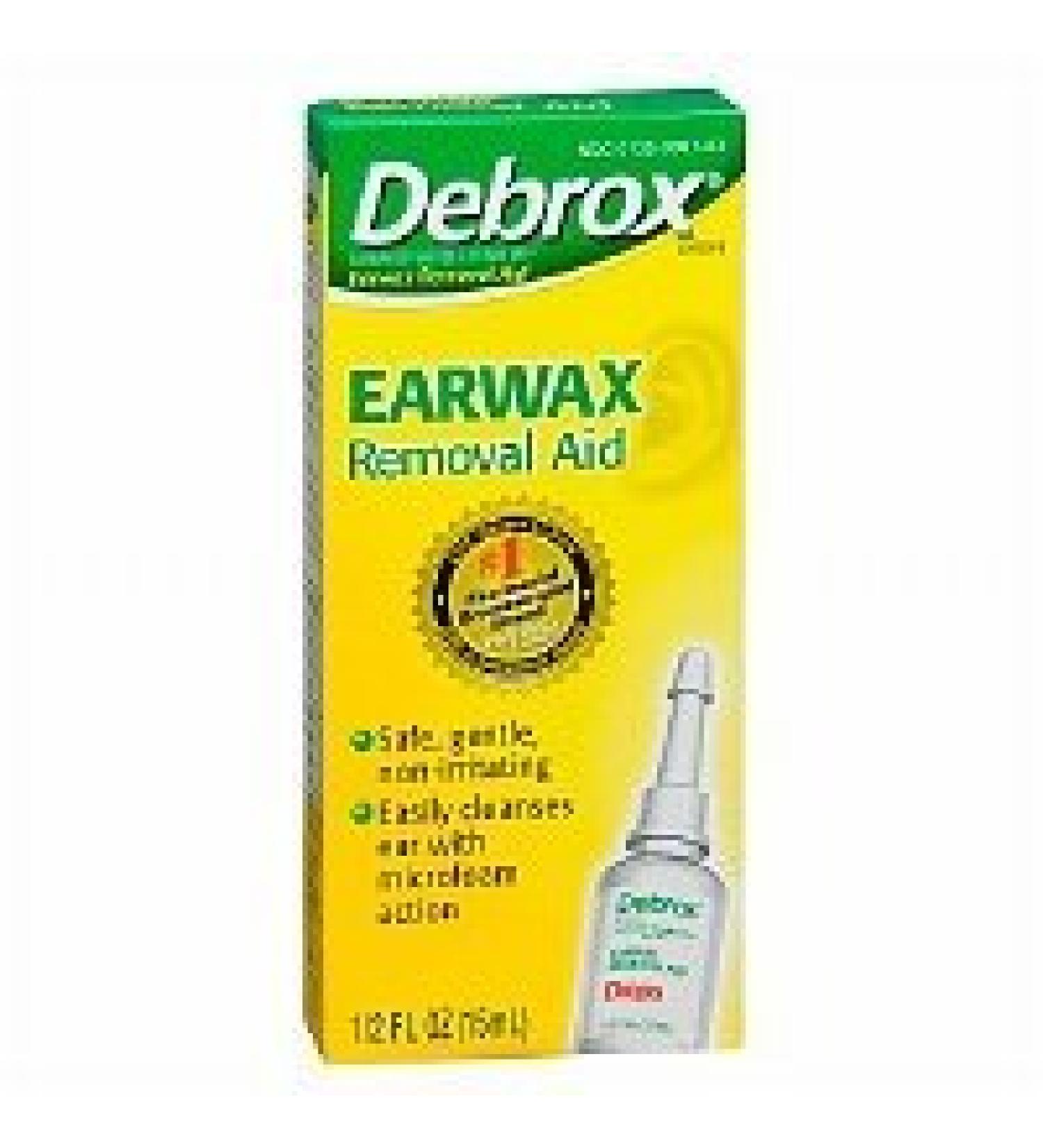 Debrox Drops Earwax Removal Aid - 2pc