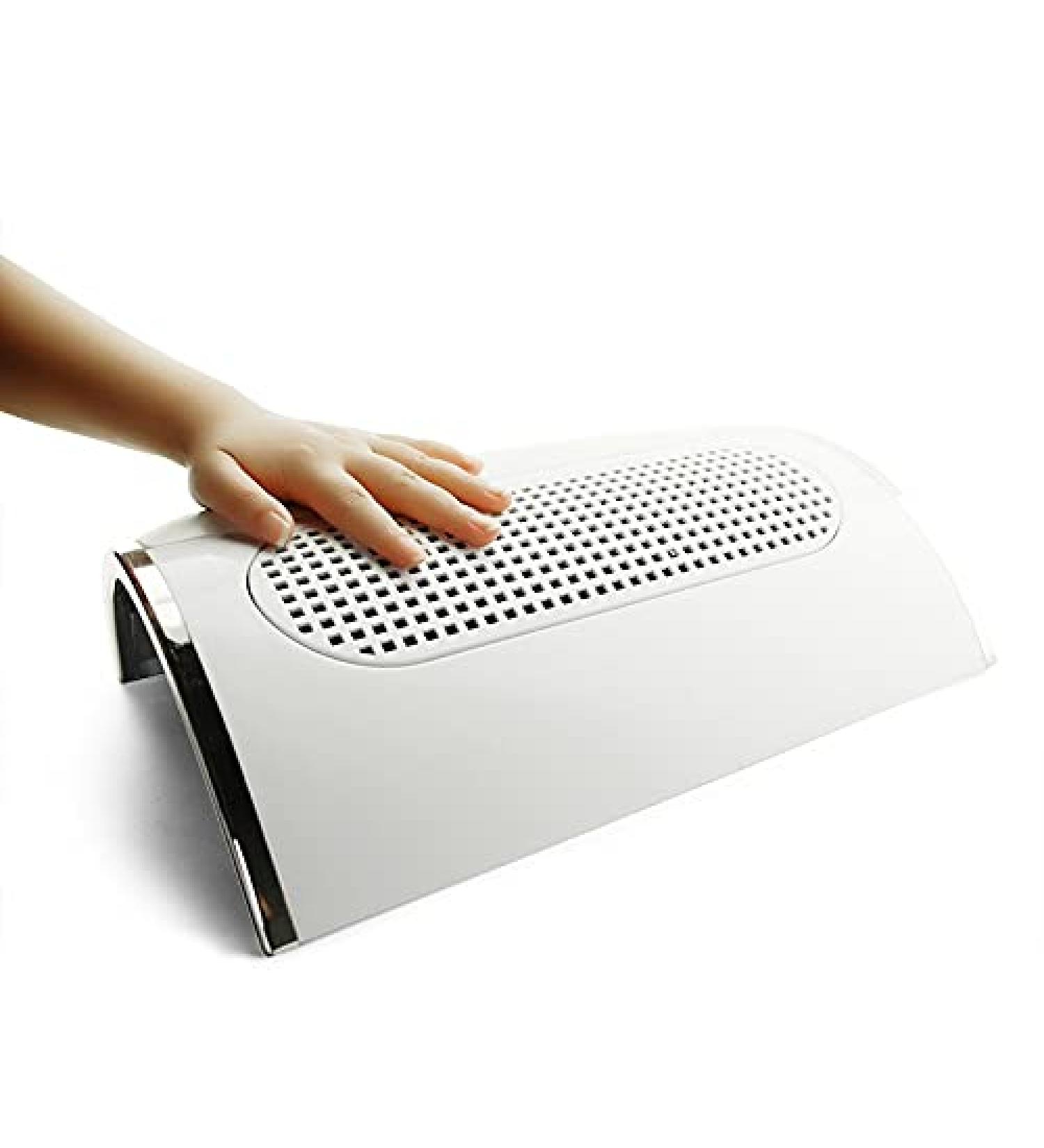 KADS Nail Art Dust Extractor - Powerful 3-Fan Nail Dryer Tool & 2 Dust Bags for Pro Nail Artists | International Shipping Available - Buy Online on GoSupps.com