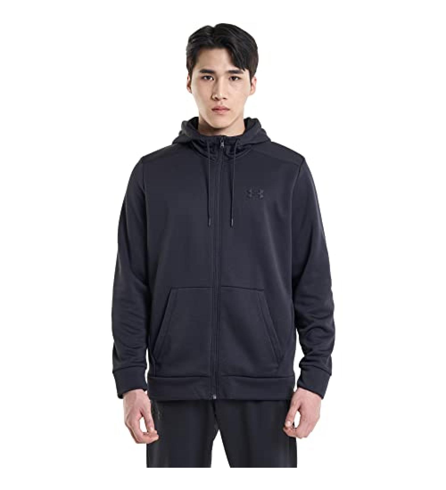 Under Armour Men's Armourfleece Full Zip Hoodie (001) Black / / Black XX-Large