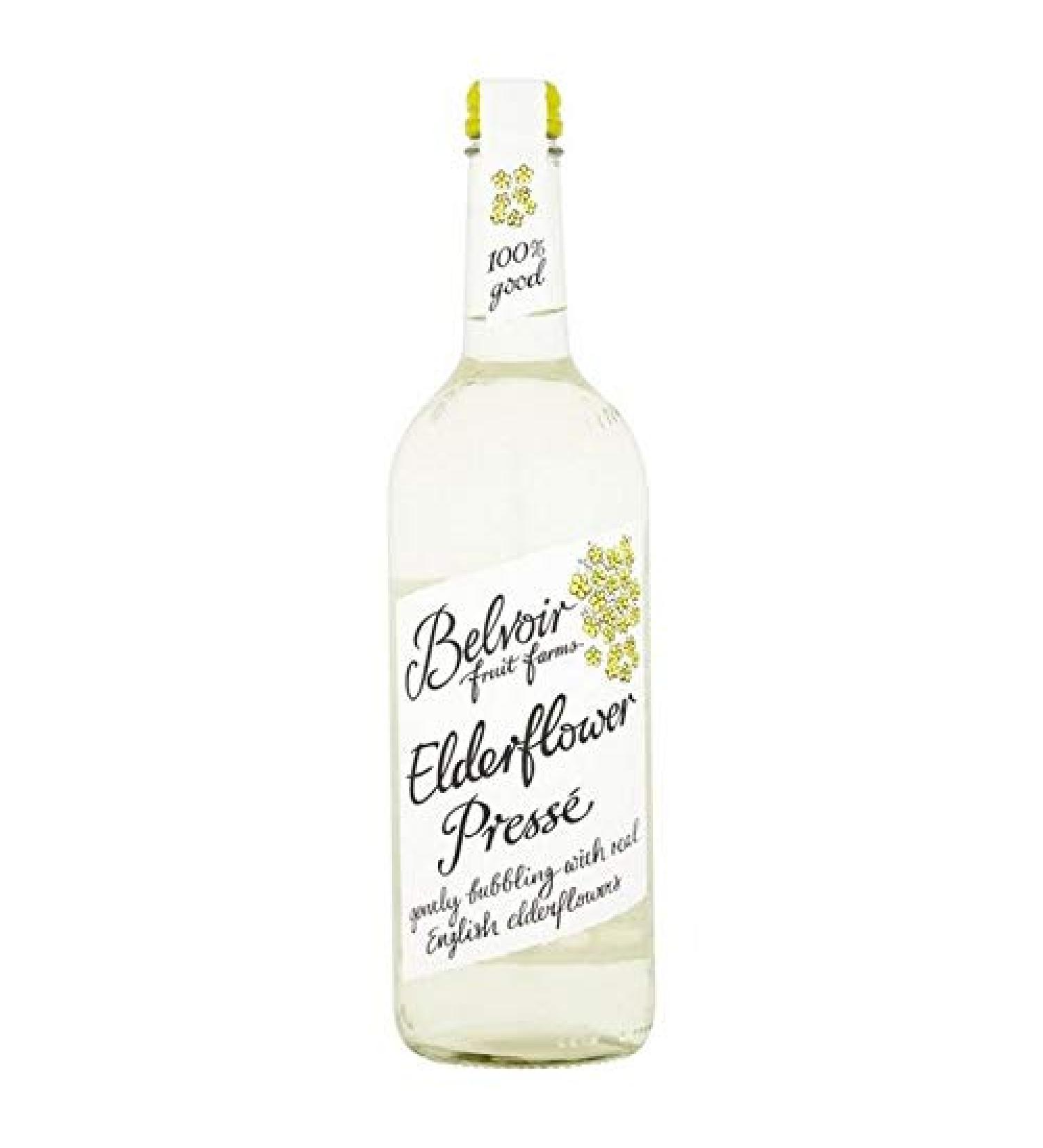 2X Belvoir Sparkling Elderflower Presse 750ml