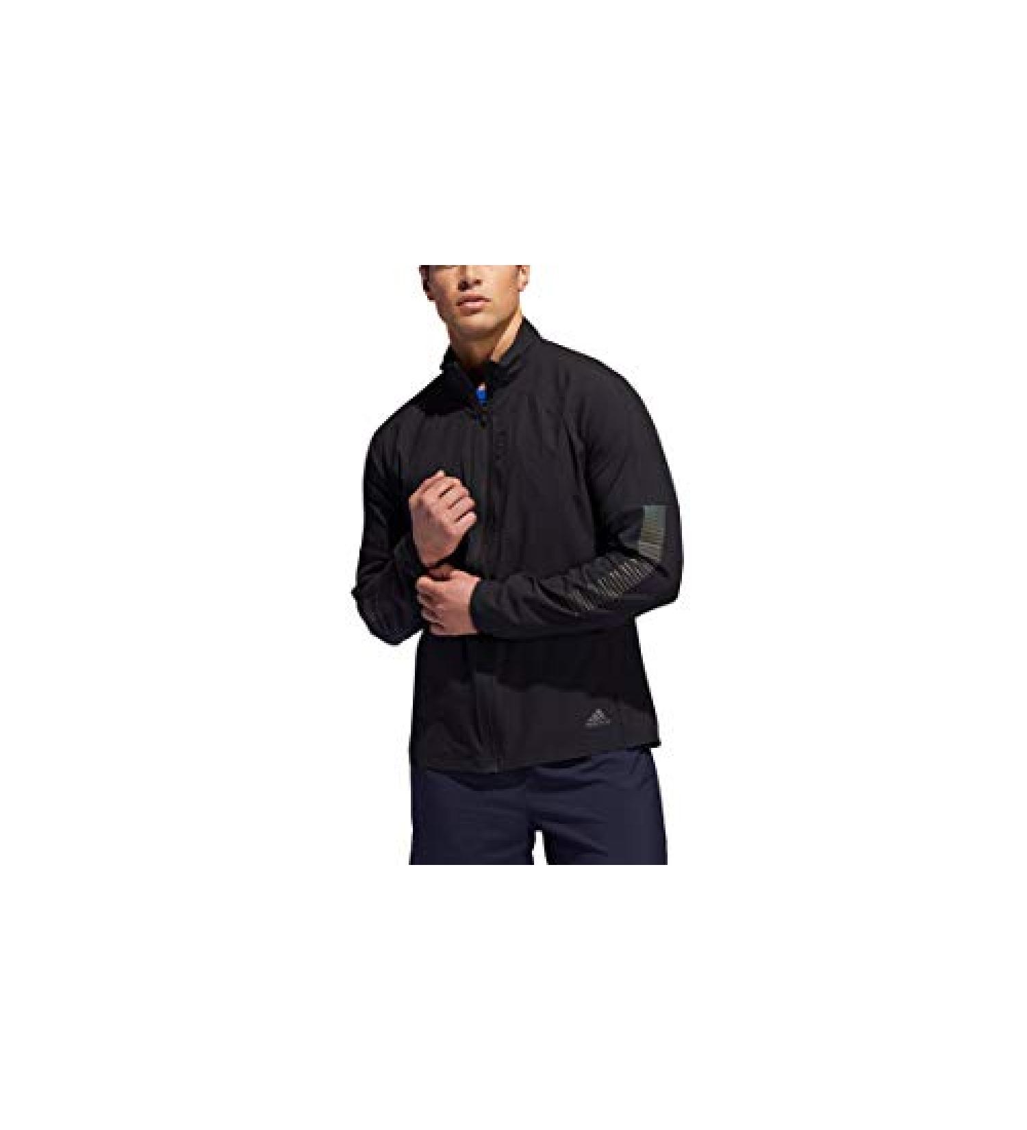 adidas Men's Rise Up N Run Jacket - Large, Black | Performance Running Gear - Buy Online on GoSupps.com