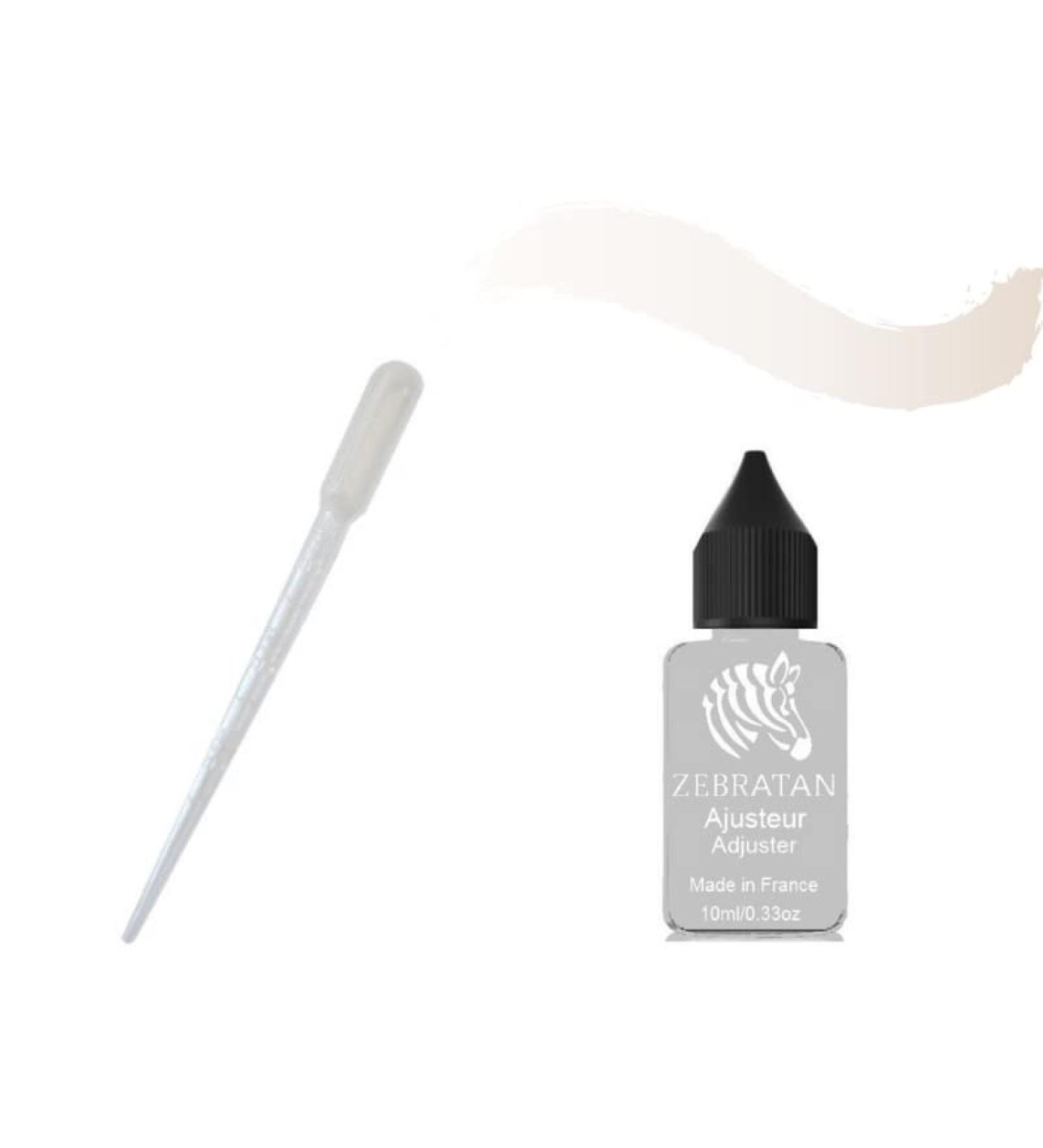 Clear Corrector Adjuster 10ml with Pipette for Zebratan Lotion Vitiligo Makeup - Buy Online on GoSupps.com
