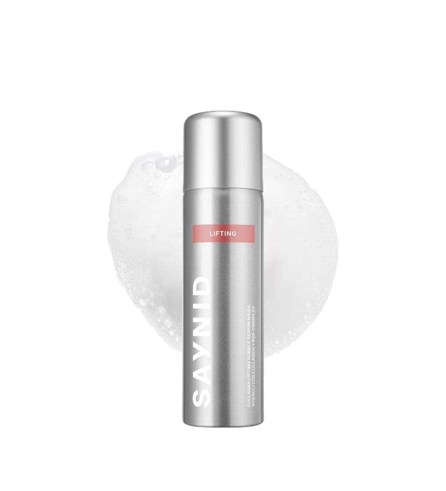 SAYNID Collagen Lifting CO2 Bubble Serum Mask, 60ml | 2.02 fl.oz.| Fast-Absorbing Bubble Texture | Firming & Instant Lifting | Lightweight High Moisture Korean Skincare - Buy Online on GoSupps.com