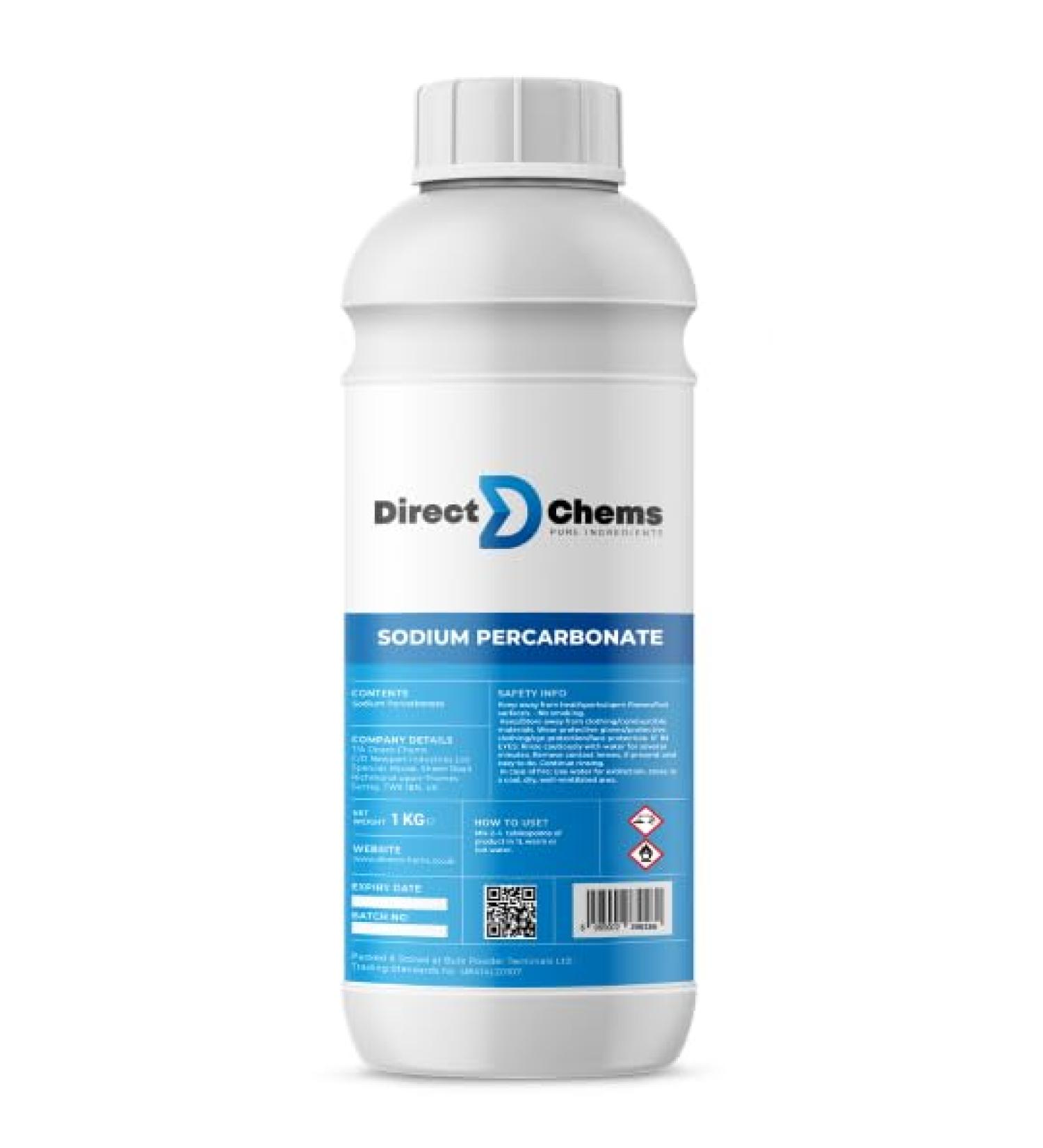 Sodium Percarbonate 1 KG| Pure Granules Oxiclean| Stain remover| For Whites & Colours| Safe Bottle Packaging - Buy Online on GoSupps.com