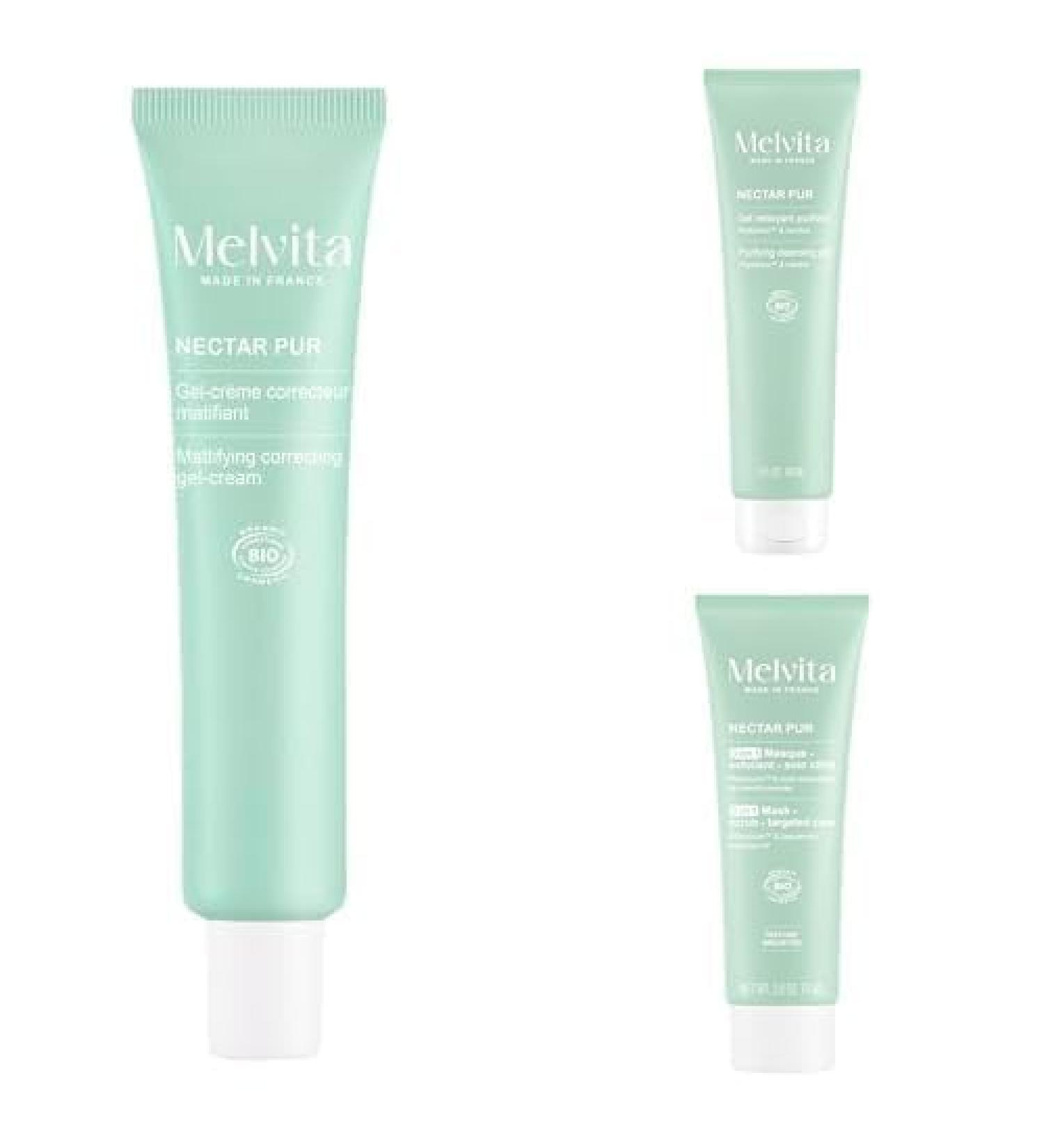 Melvita - Routine Nectar Pur - Fabriqu en France - Buy Online on GoSupps.com