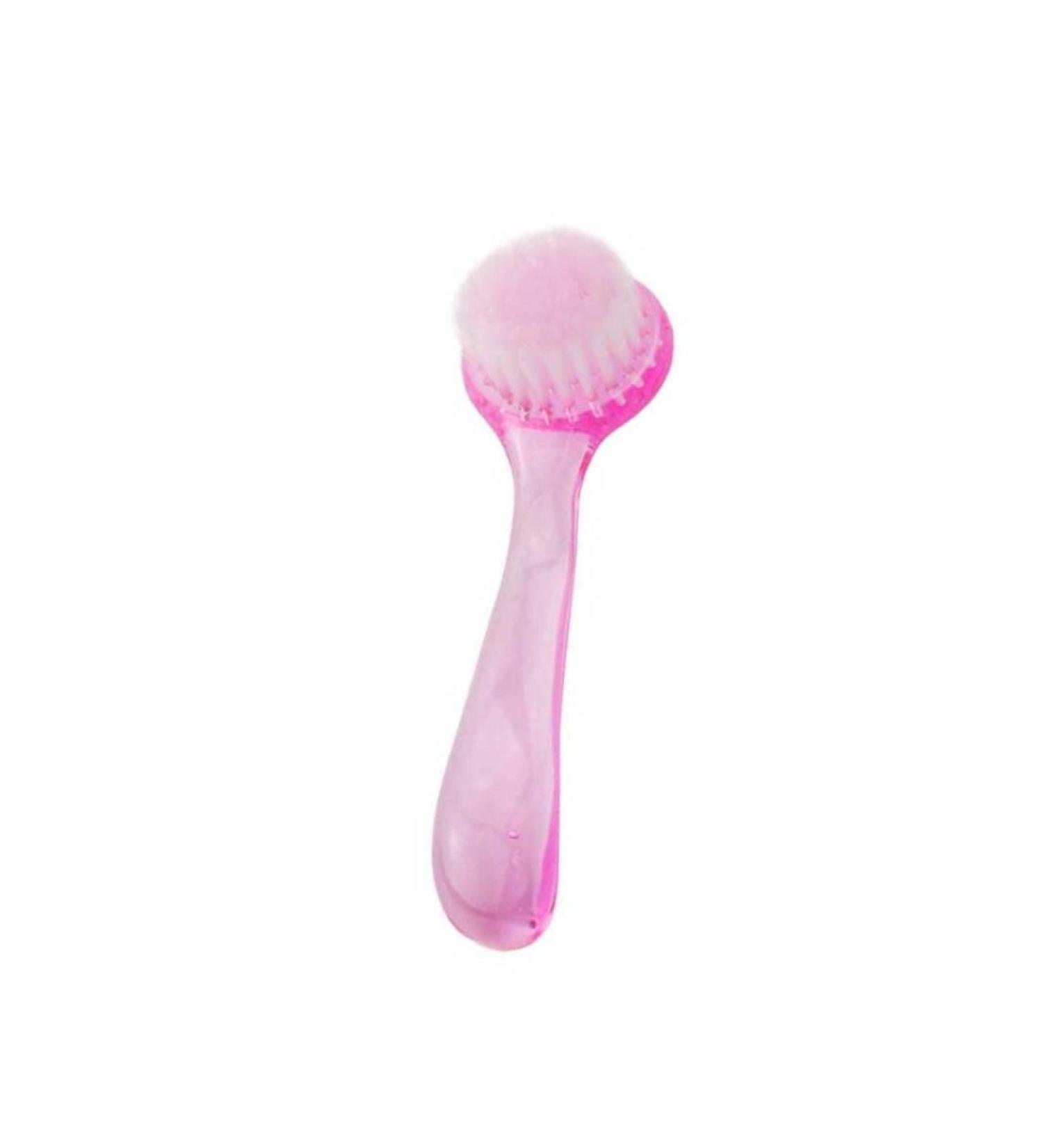 Facial Cleansing Brushes Facial Brush Manual Face Cleansing Brush Superfine Synthetic Hair Brush Handheld Silicon Brush Pink Manual Facial Cleansing Brushes - Buy Online on GoSupps.com