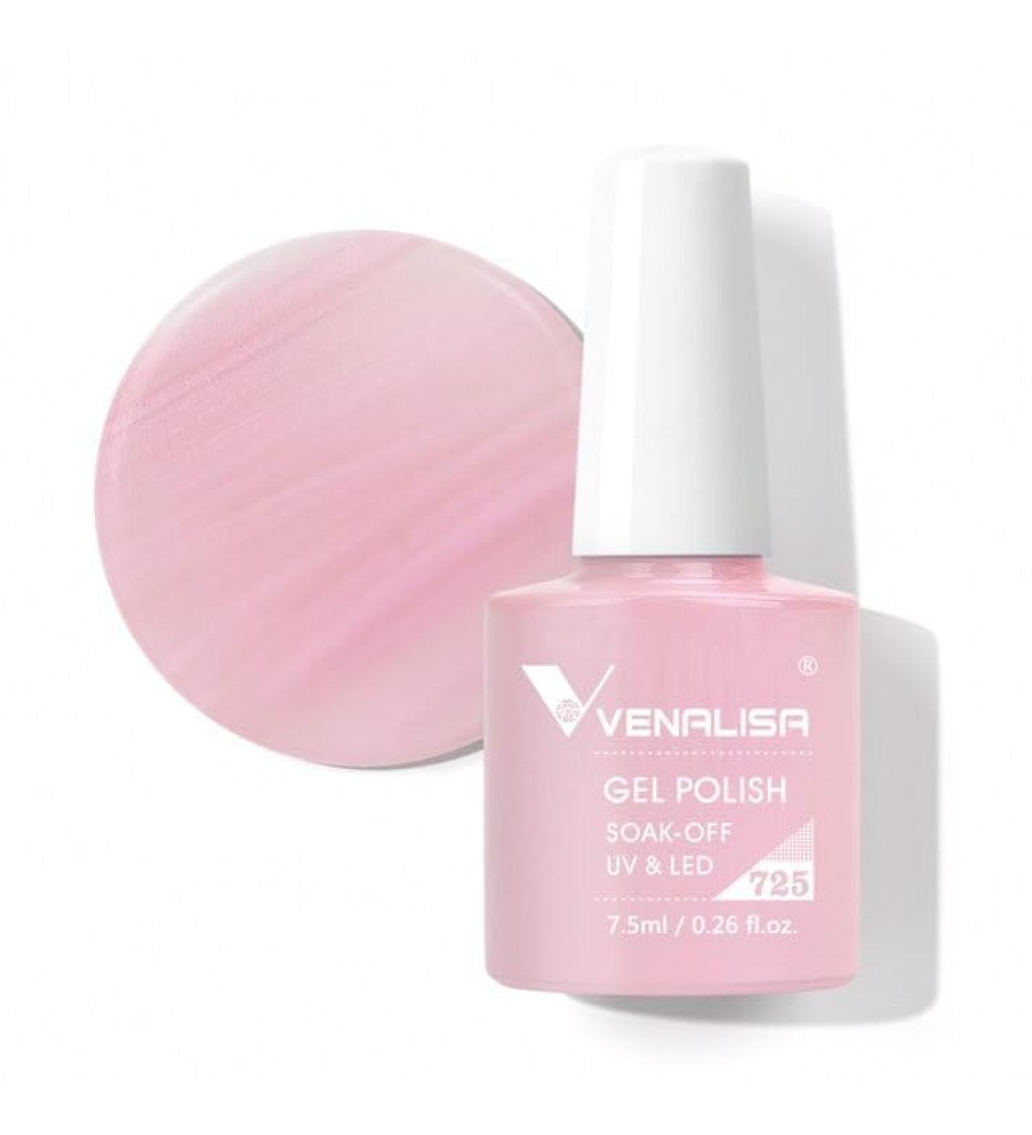 VIP4 7.5ml Gel Nail Polish Hema Free Full Coverage Beautiful Semi Permanent Soak Off UV LED Gel Nail Polish Gel Lacquer - (Color: 725) - Buy Online on GoSupps.com
