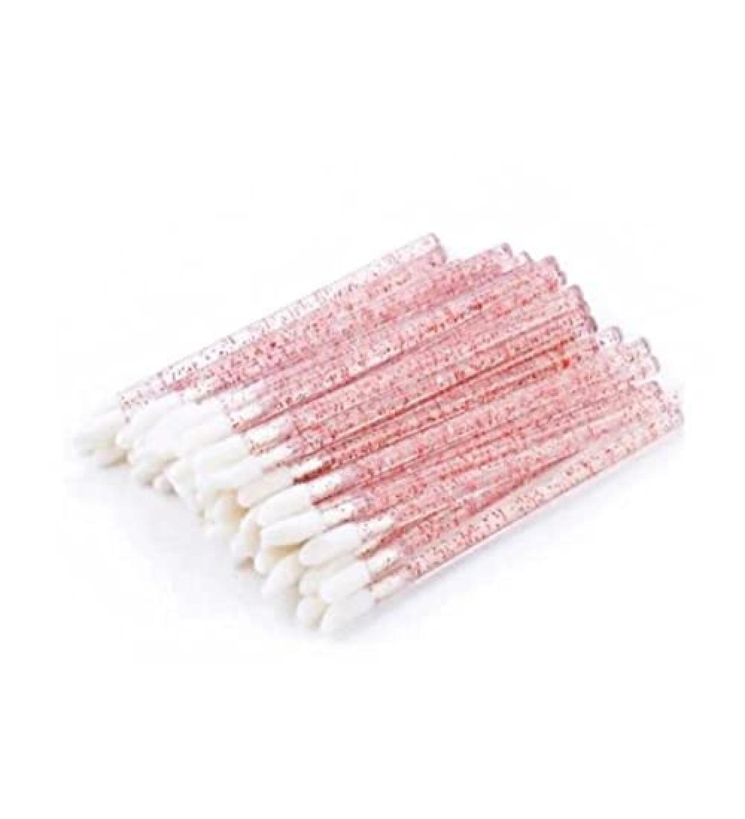 Rosa glitter applicator 250 pieces