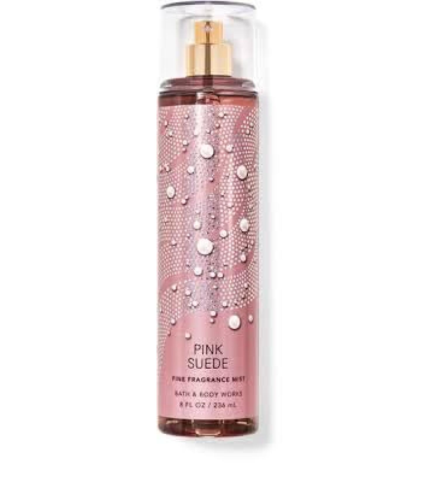 White Barn PINK SUEDE Fine Fragrance Mist 8 Fluid Ounce