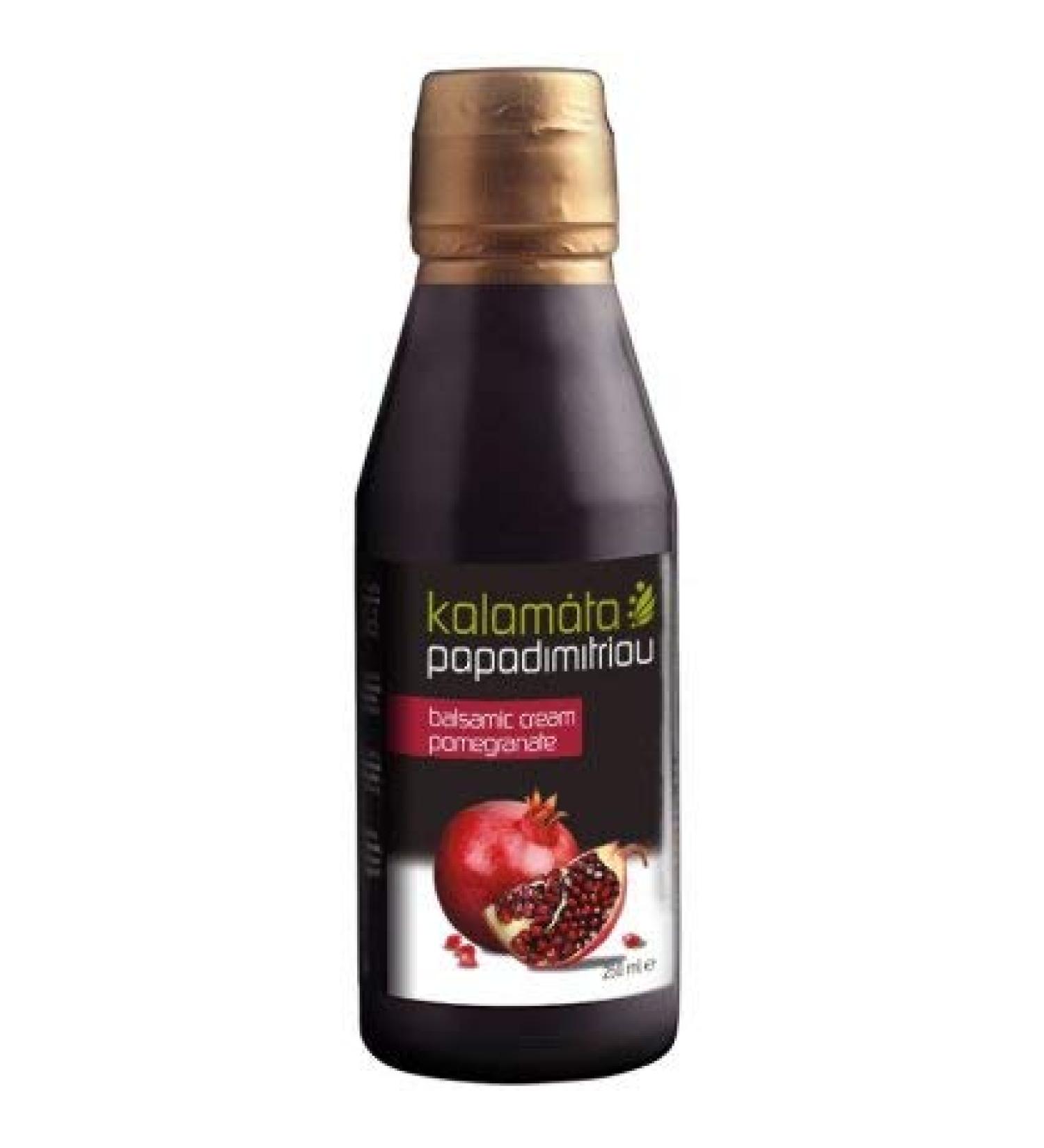 Kalamata Balsamic Cream with Pomegranate 250ml Papadimitriou