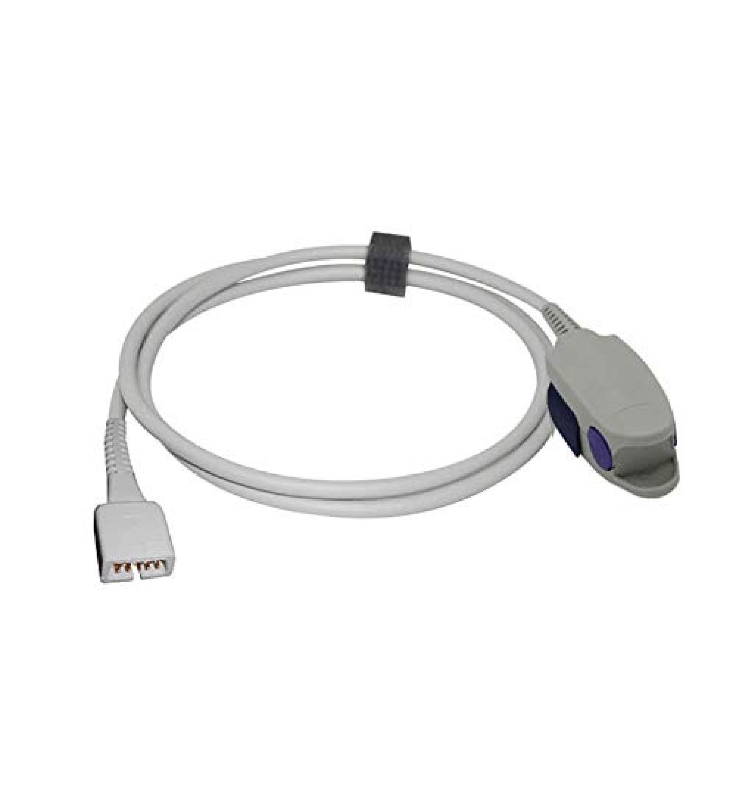 Sino-k Compatible for Datex Ohmeda OXY-F-DB Spo2 Sensor Fingerclip 3.2 ft 9 Pins Connector FDA/CE Approved
