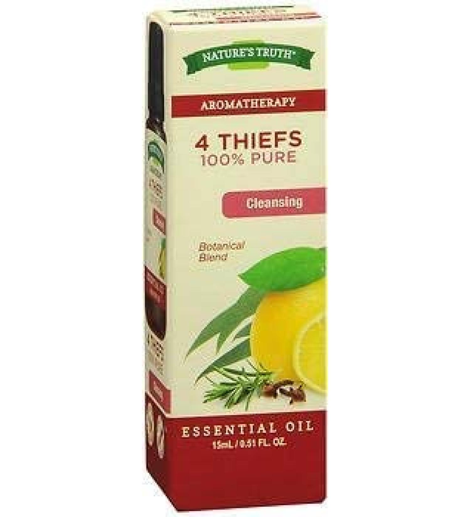 Nature's Truth 100% Pure Botanical Blend Essential Oil Cleansing - .5 oz Pack of 2