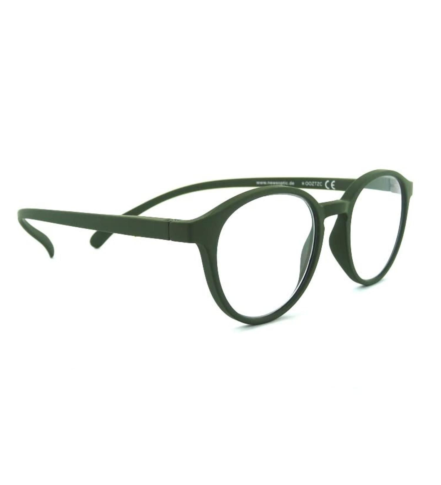 Klammeraffe NO.12 Olive Reading Glasses - 2.5 Diopters | Stylish & Comfortable International Shipping - Buy Online on GoSupps.com