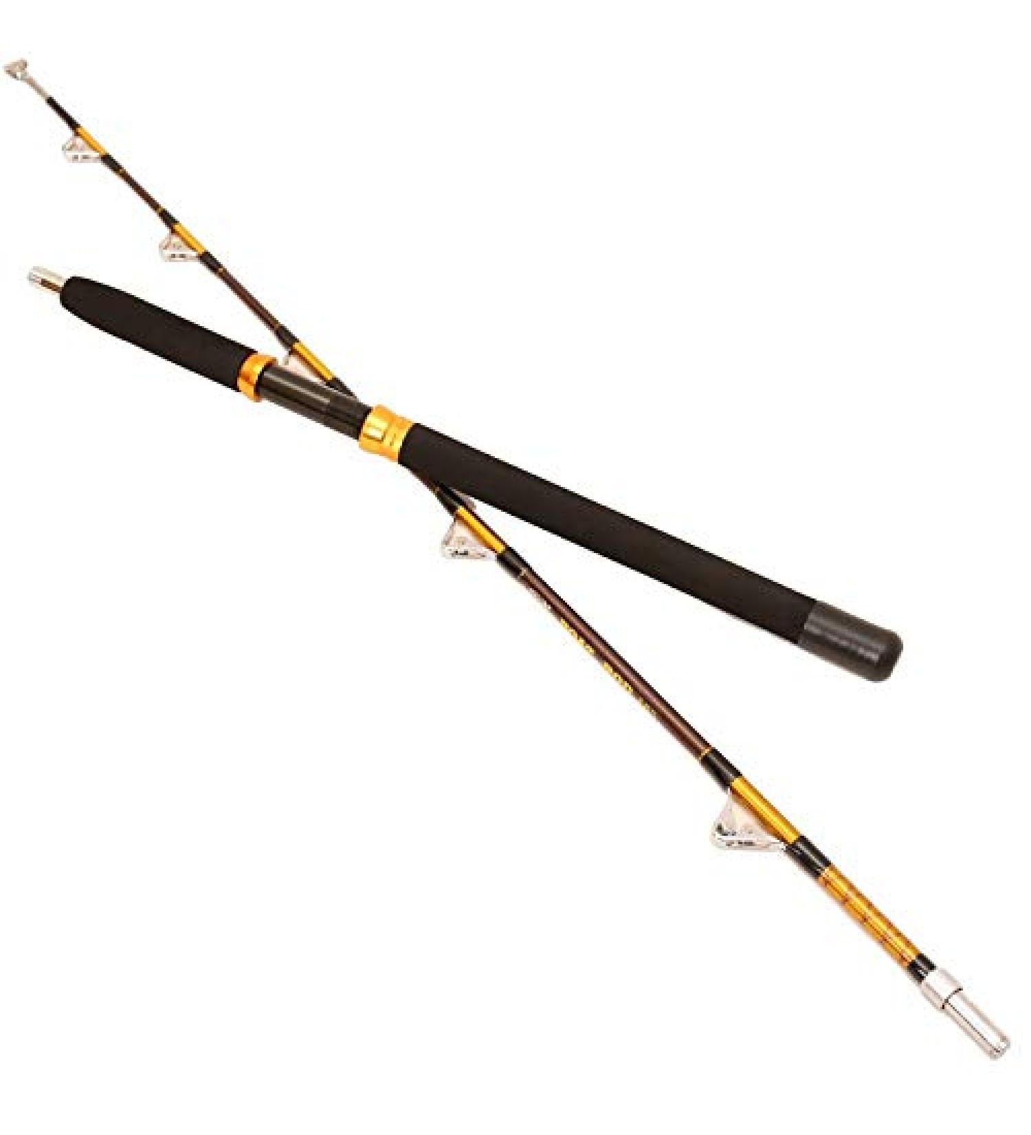 Premium Fishing Rods for Dragging | 1.65m & 1.8m Boat Rods | 50-120 lbs | Perfect for Halibut & More | International Shipping Available - Buy Online on GoSupps.com