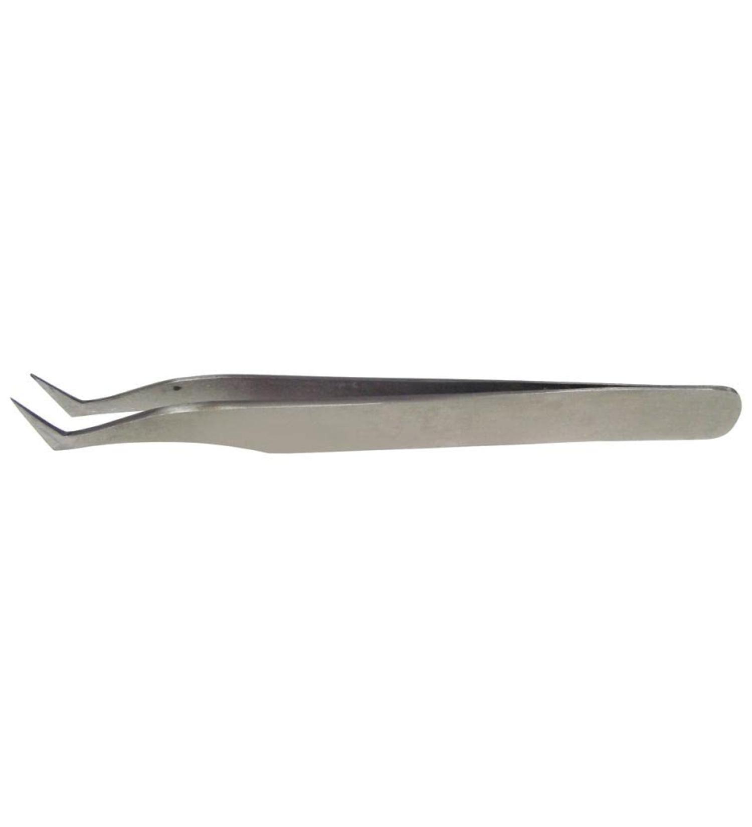 Tweezers sharp hooks 115 mm tweezers and replacement tips 1 piece 1 piece