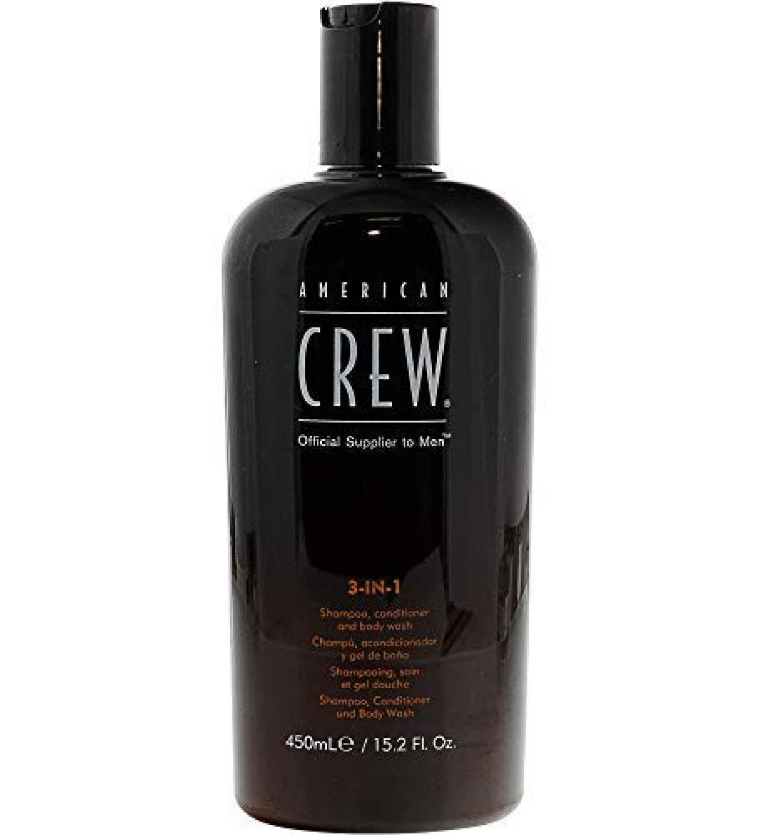 American Crew: 3-in-1 Shampoo Conditioner & Body Wash 15.2 oz (2 pack)
