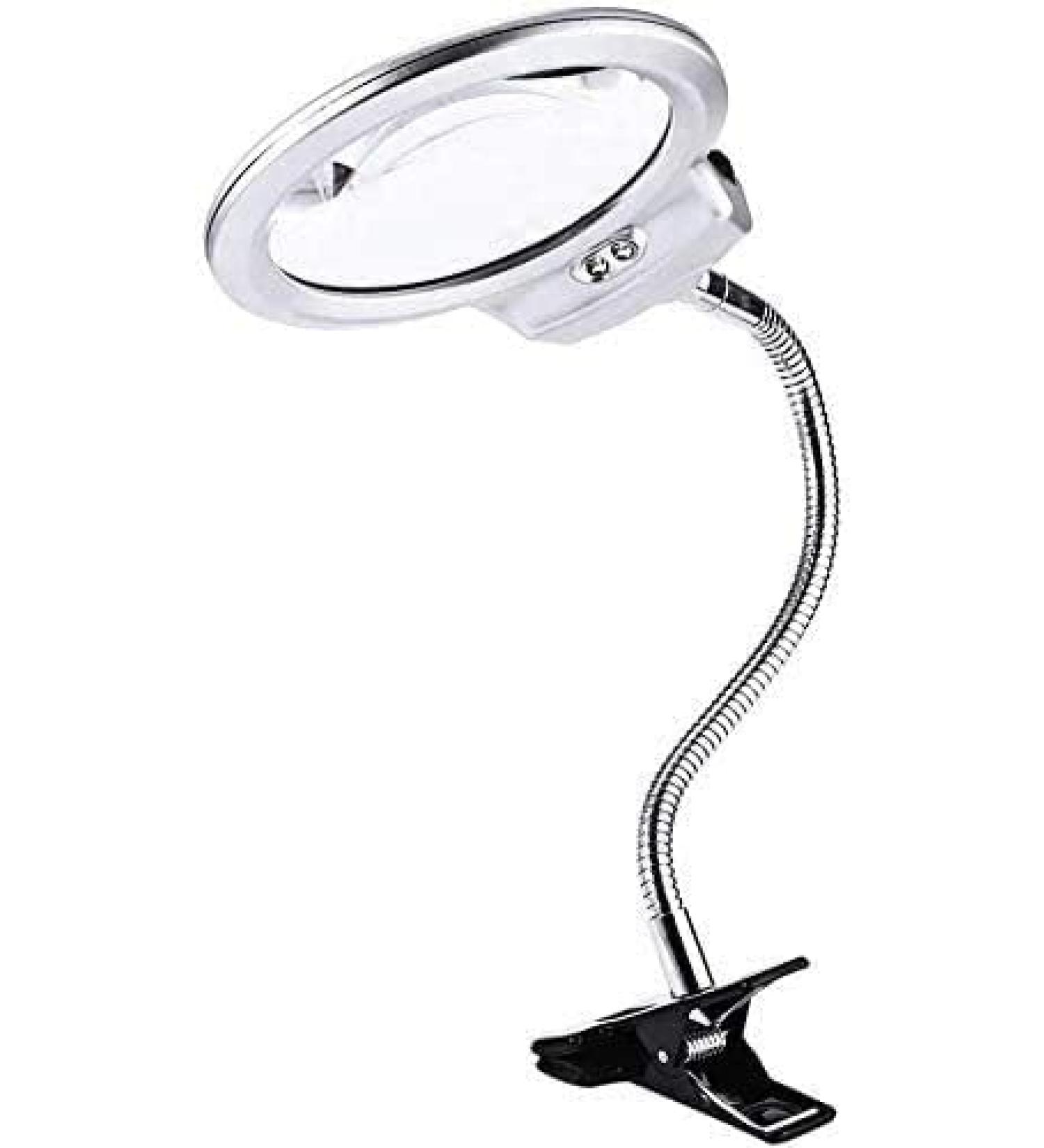Magnifiers Magnifier Magnifying Glass Stand 10X 20X Desktop Magnifier with Led Jumbo Lens Hands Free Magnifying with Light for Reading Comfortable Anniversary - Buy Online on GoSupps.com