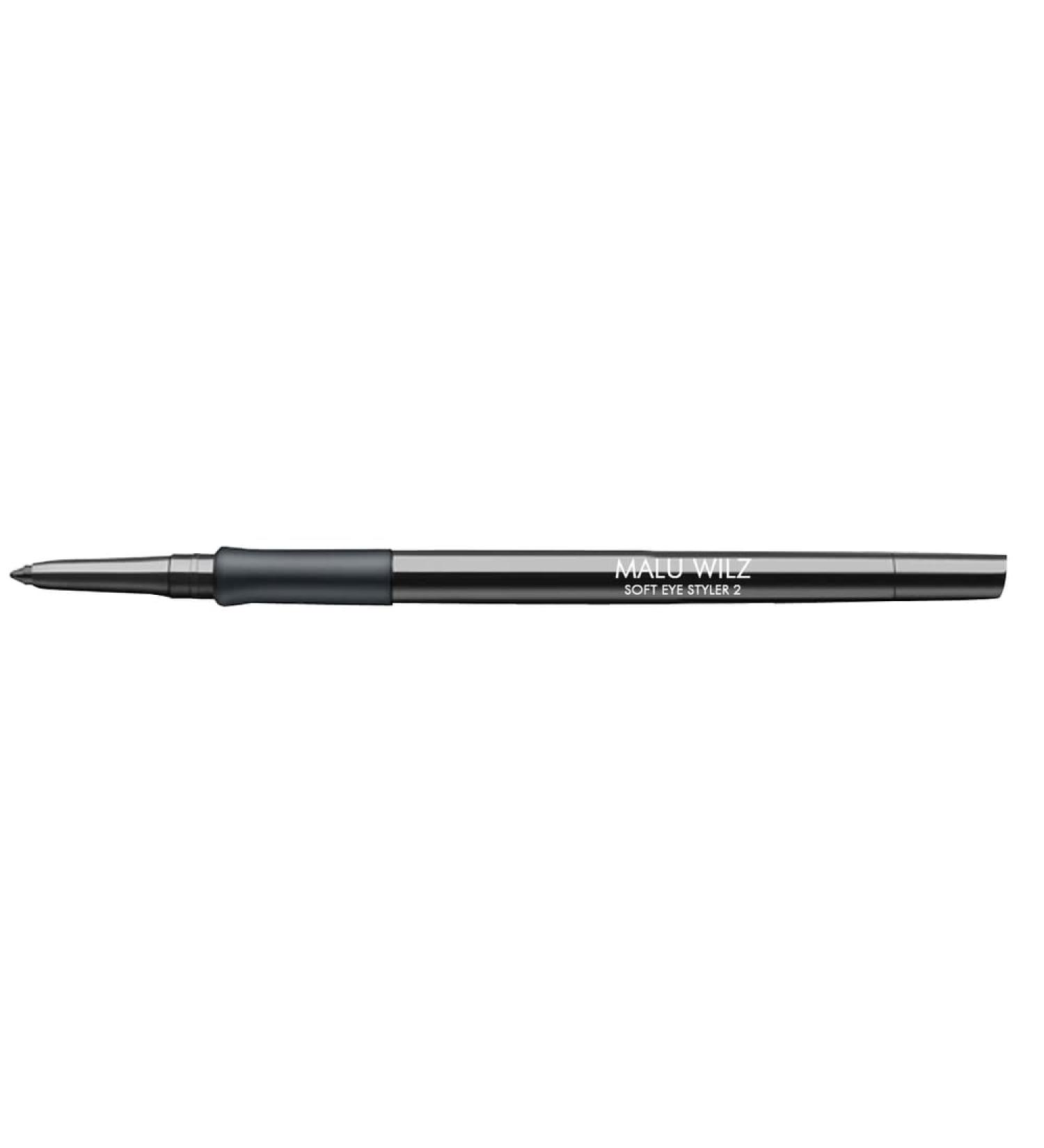 Malu Wilz Soft Eye Styler No. 02 Shadow Gray I Eyeliner Abbey I Kajalstift for a precise impressive eyes make-up I soft texture I water and wiped