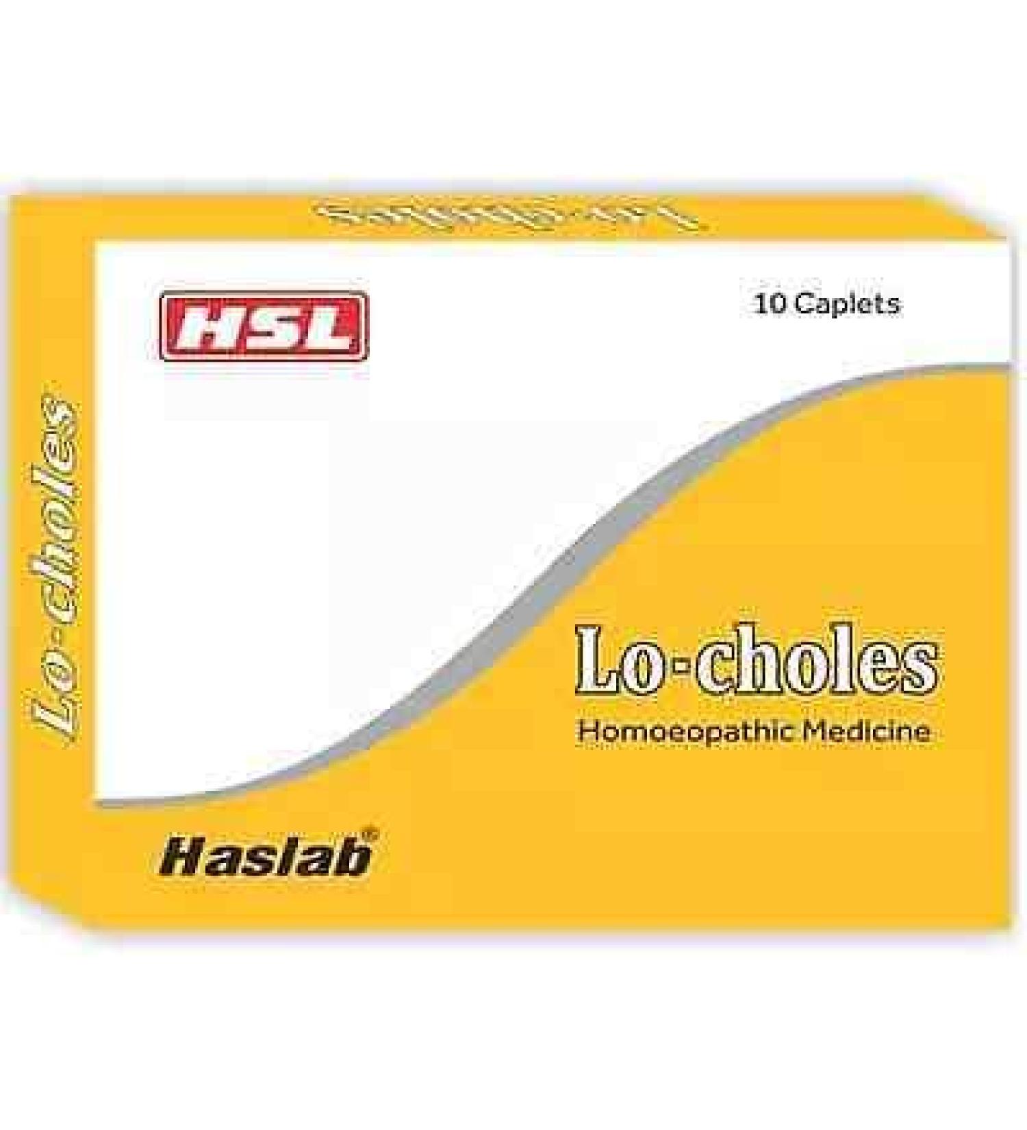 Haslab Lo-Choles Tab (10tab) + Free Ujala Eye Drops - Natural Cholesterol Support & Eye Care Combo - Buy Online on GoSupps.com