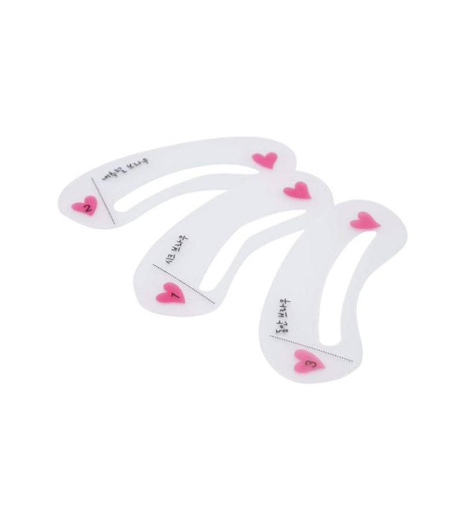  G n rique Set of 3 Reusable Eyebrow Stencils with Different Styles - Buy Online on GoSupps.com