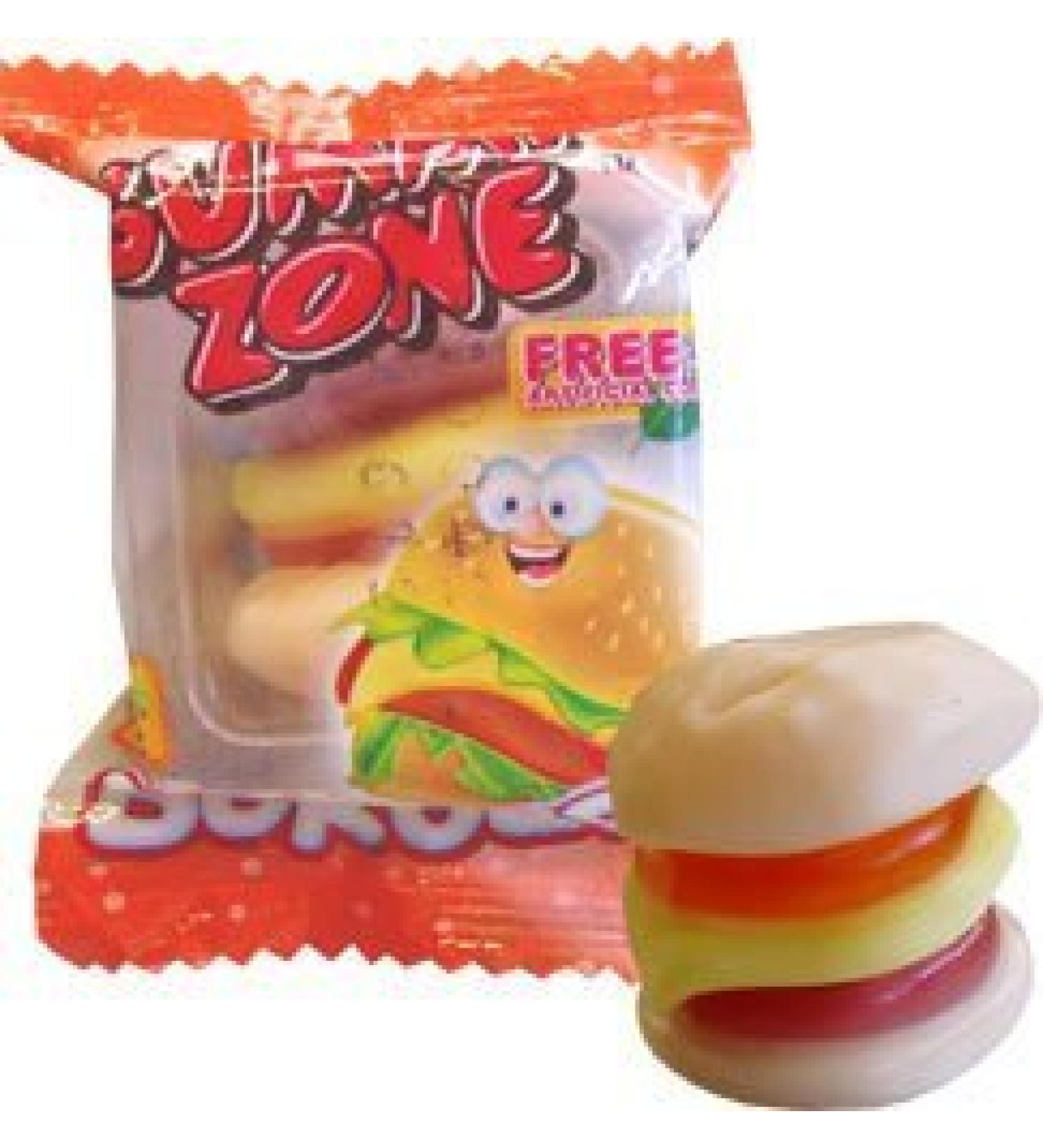 Party2u Mini Gummy Burger Sweets (18 Supplied)