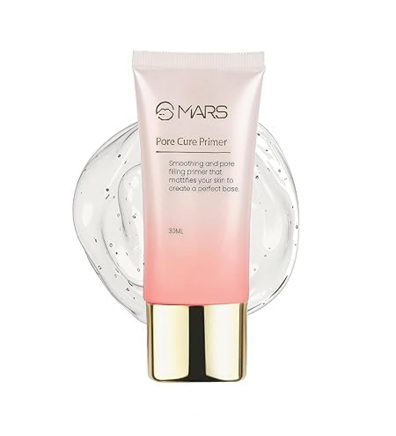 M.A.R.S Po-re Cu-re Prime'r | Smooth Base | Long Lasting Makeup Prime'r with Oil Control (30ml) - Buy Online on GoSupps.com