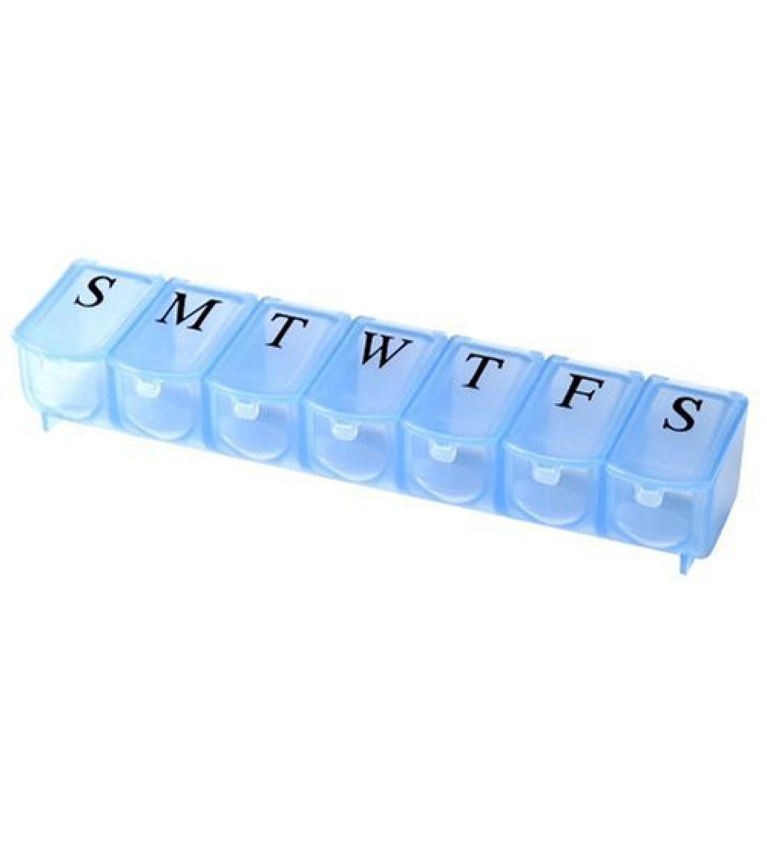 Apex 7-Day Ultra Bubble-Lok Pill Organizer â€“ Weekly Medication Management - Buy Online on GoSupps.com