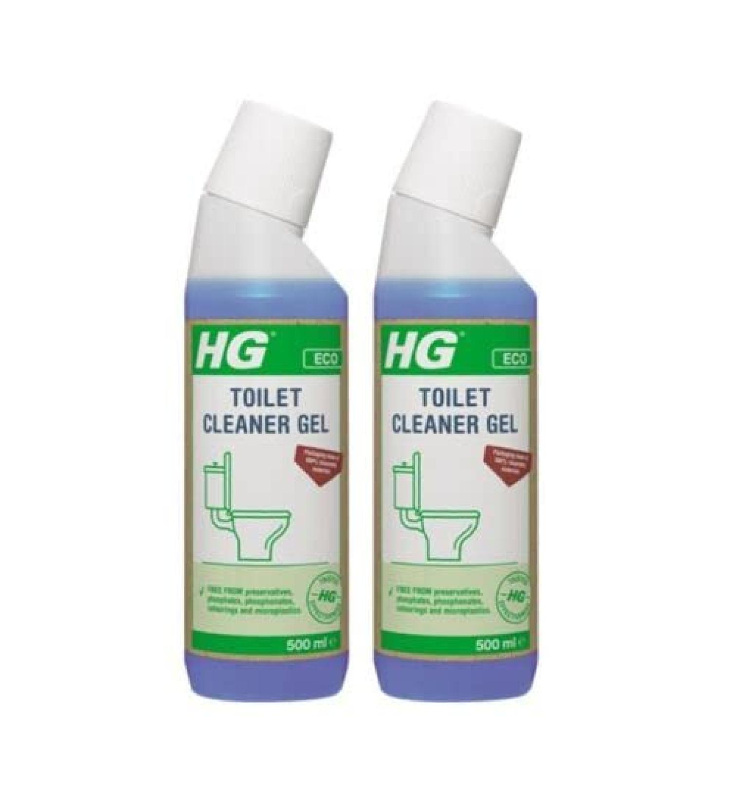 HG Eco Toilet Bowl Cleaner Gel Effectively Removes Dirt and Limescale 500ml (2)