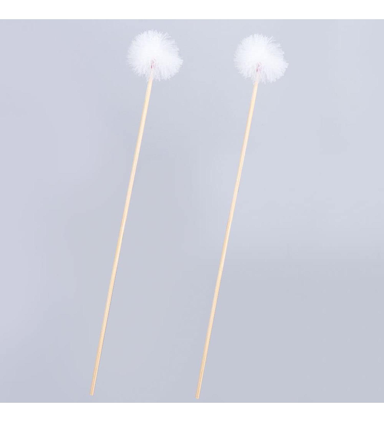 CHDHALTD 2Pcs Goose Feather Earpick Wax Remover Curette Adult Bamboo Handle Ear Dig Tool - Buy Online on GoSupps.com