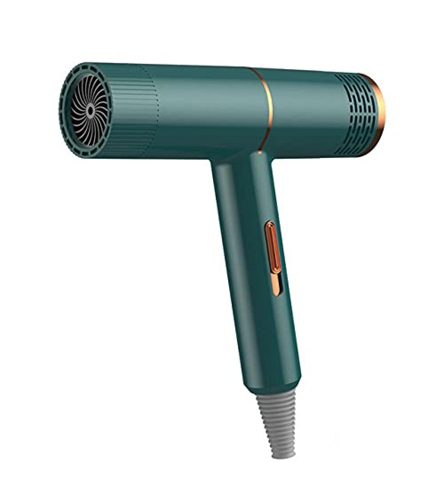 Professional Hair Dryer Infrared Negative Ionic Blow Dryer Hot&Cold Wind Salon Hair Styler Tool Hair Electric Blow Drier Blower (Type 1 Green) - Buy Online on GoSupps.com