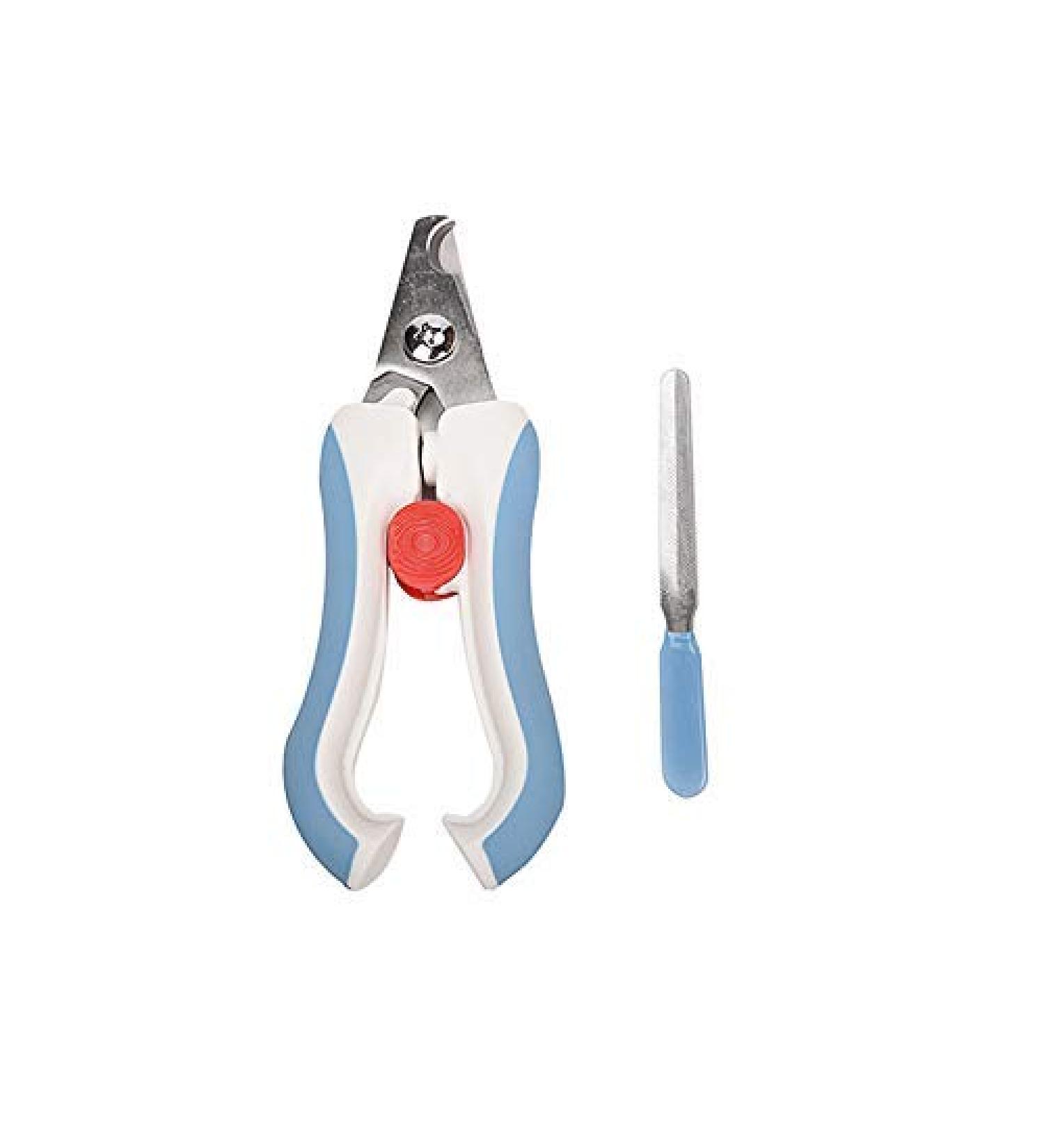 OMEM Bird Nail Clippers with Grinding Nail Tool Parrot Claw Care Budgies Sunbirds Cockatiel Pet Nail Scissors (S Blue) S Blue - Buy Online on GoSupps.com