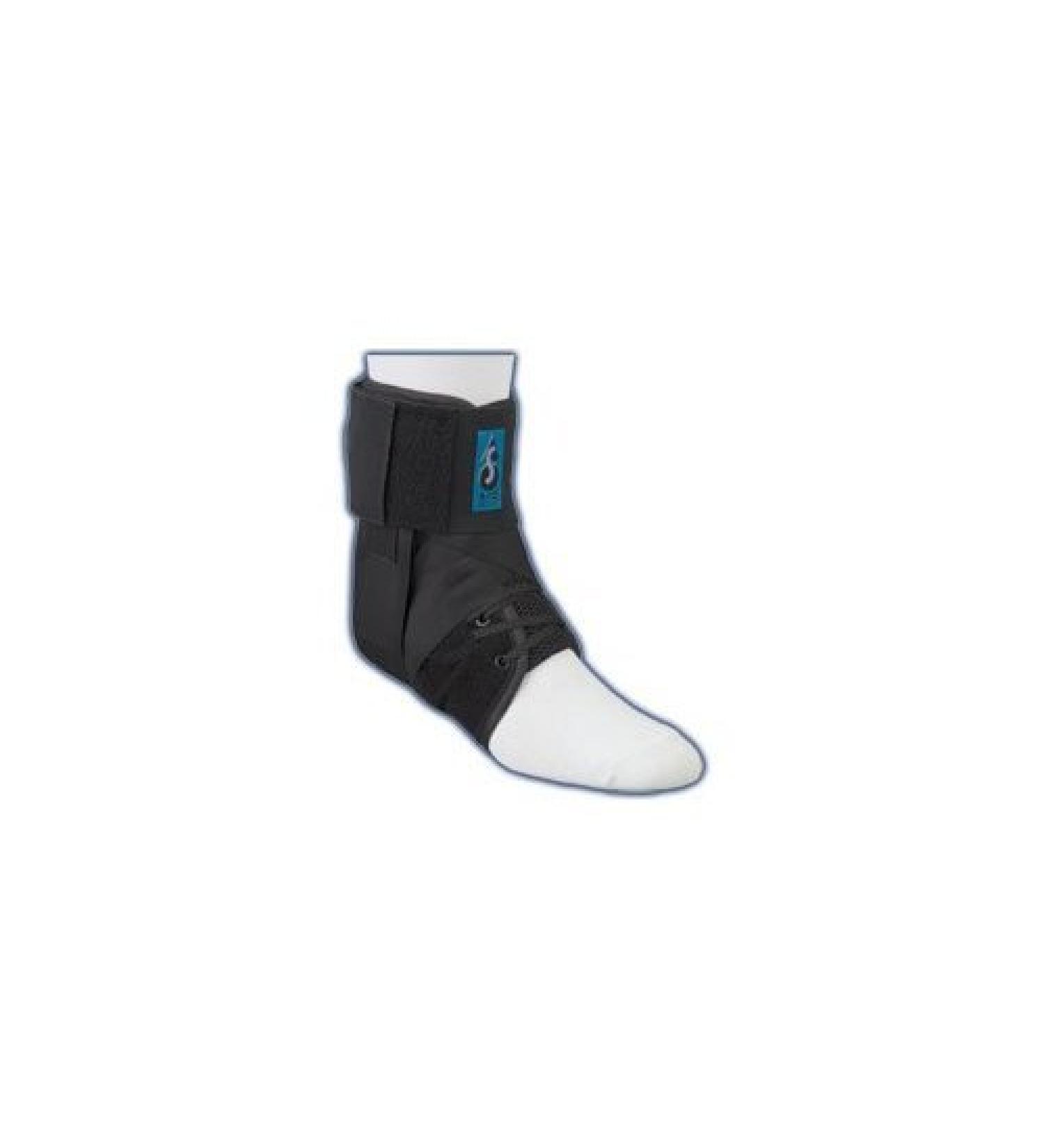 Med Spec ASO Ankle Stabilizer Orthosis EVO Speed Lacer Black X-Large