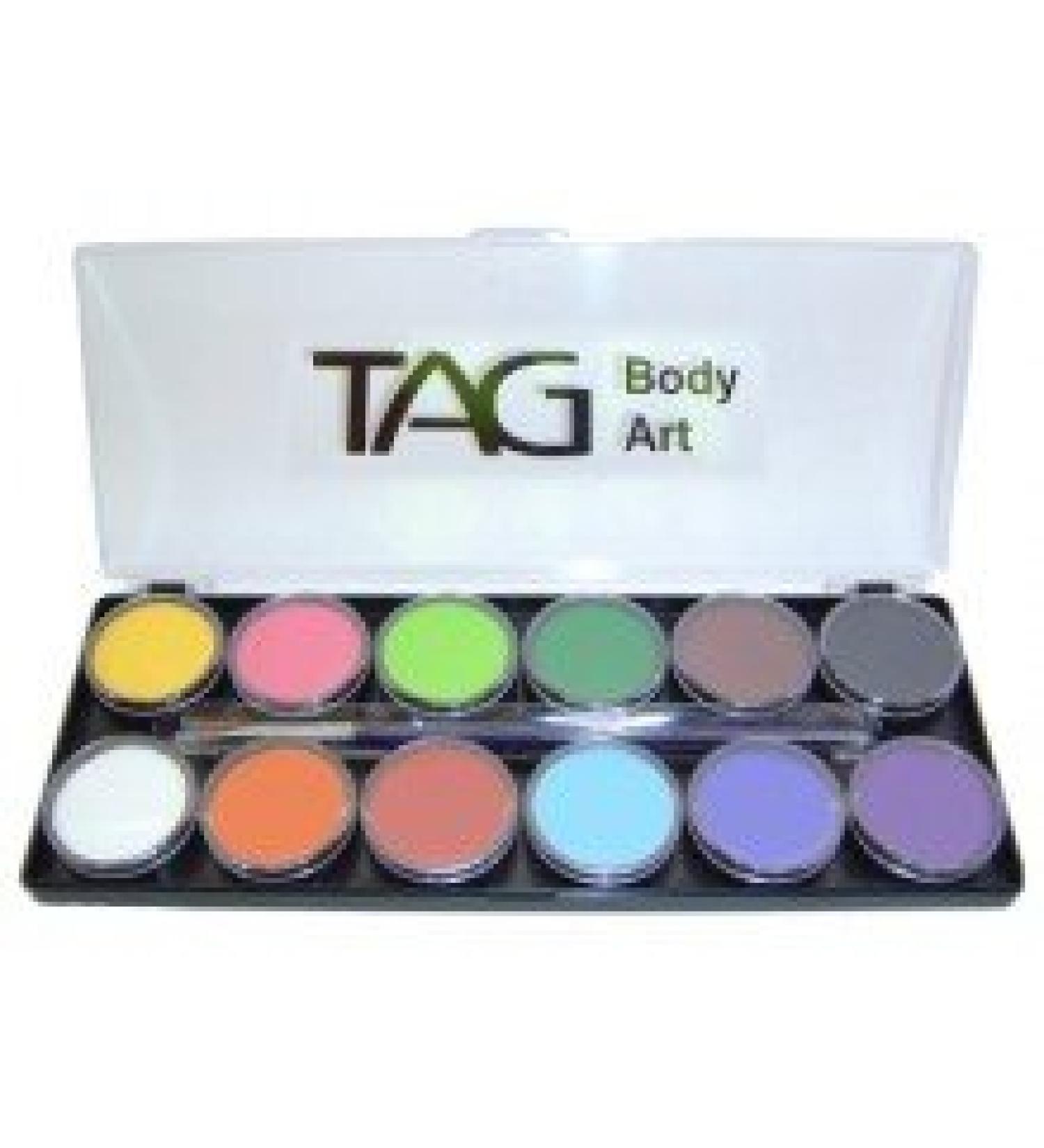 Tag Face Paint Palette 12 X 10g Face and Body Paint