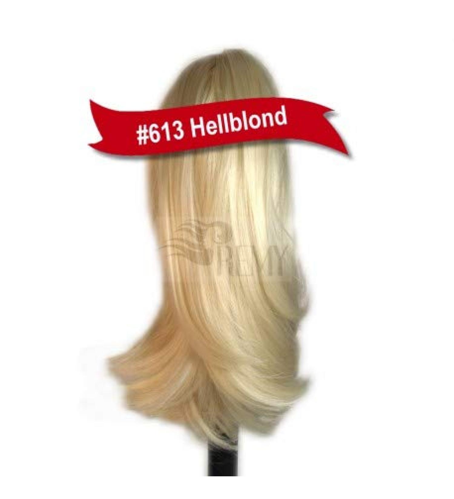 RemyHaar.eu - 30cm Clip-In Hairpiece Braid Ponytail Extension - Straight Light Blonde 613# (100g) - Buy Online on GoSupps.com