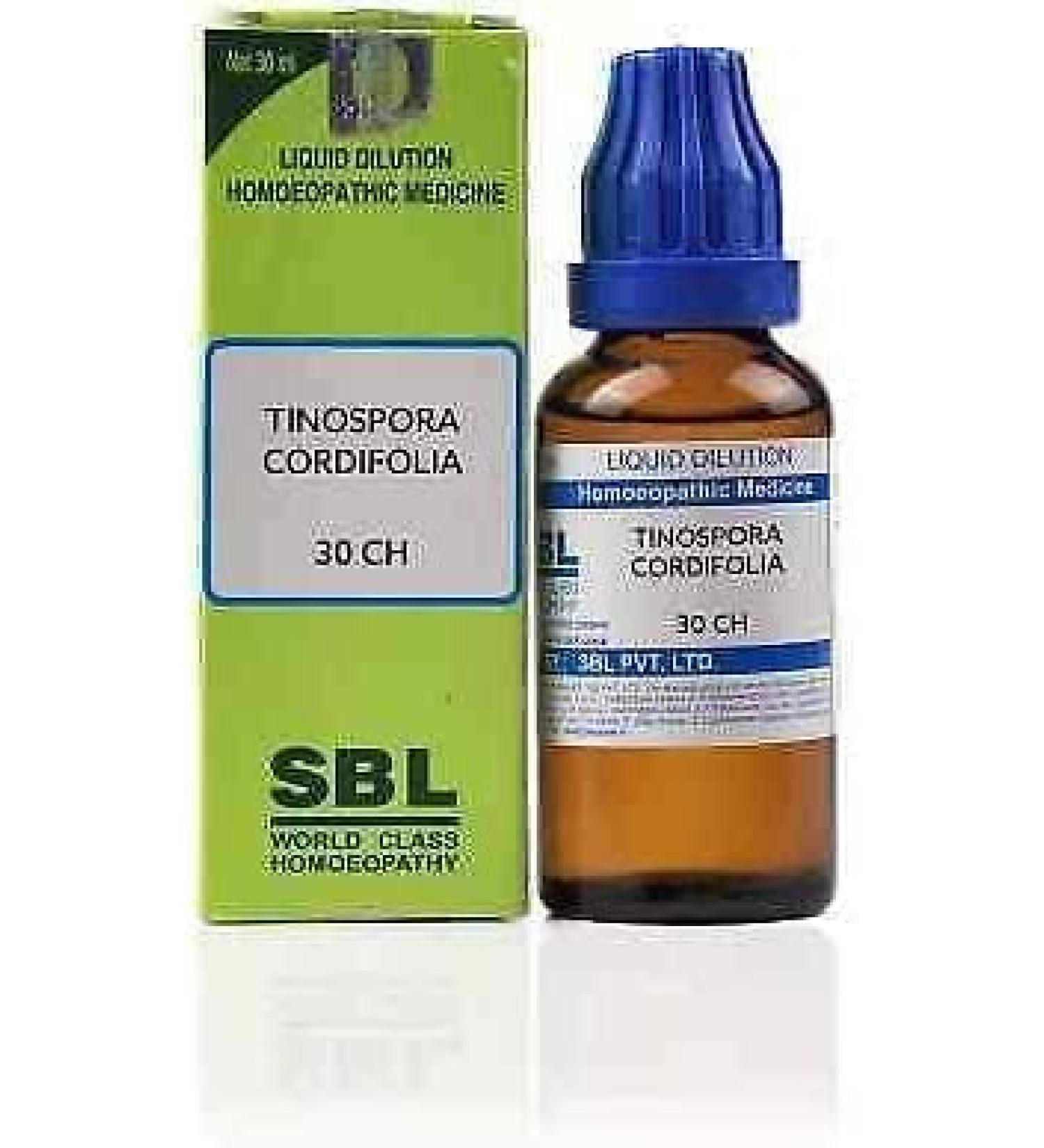 SBL Tinospora Cordifolia 30 CH for Sneezing & Runny Nose Relief (30ml) + Free Ujala Eye Drops - Buy Online on GoSupps.com