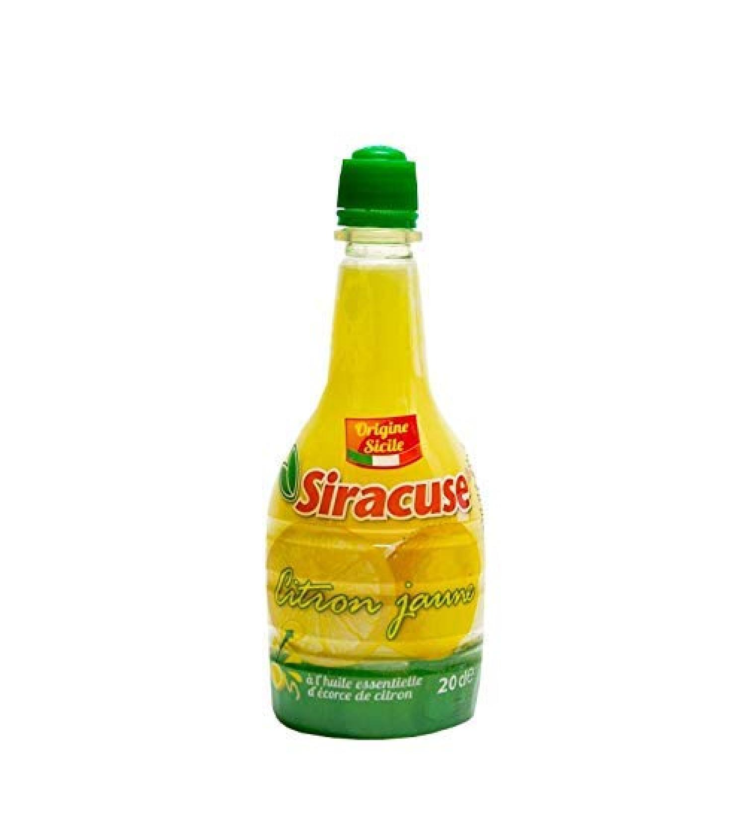 SIRACUSE - Yellow Lemon Juice 200Ml - Pack of 4 - free delivery