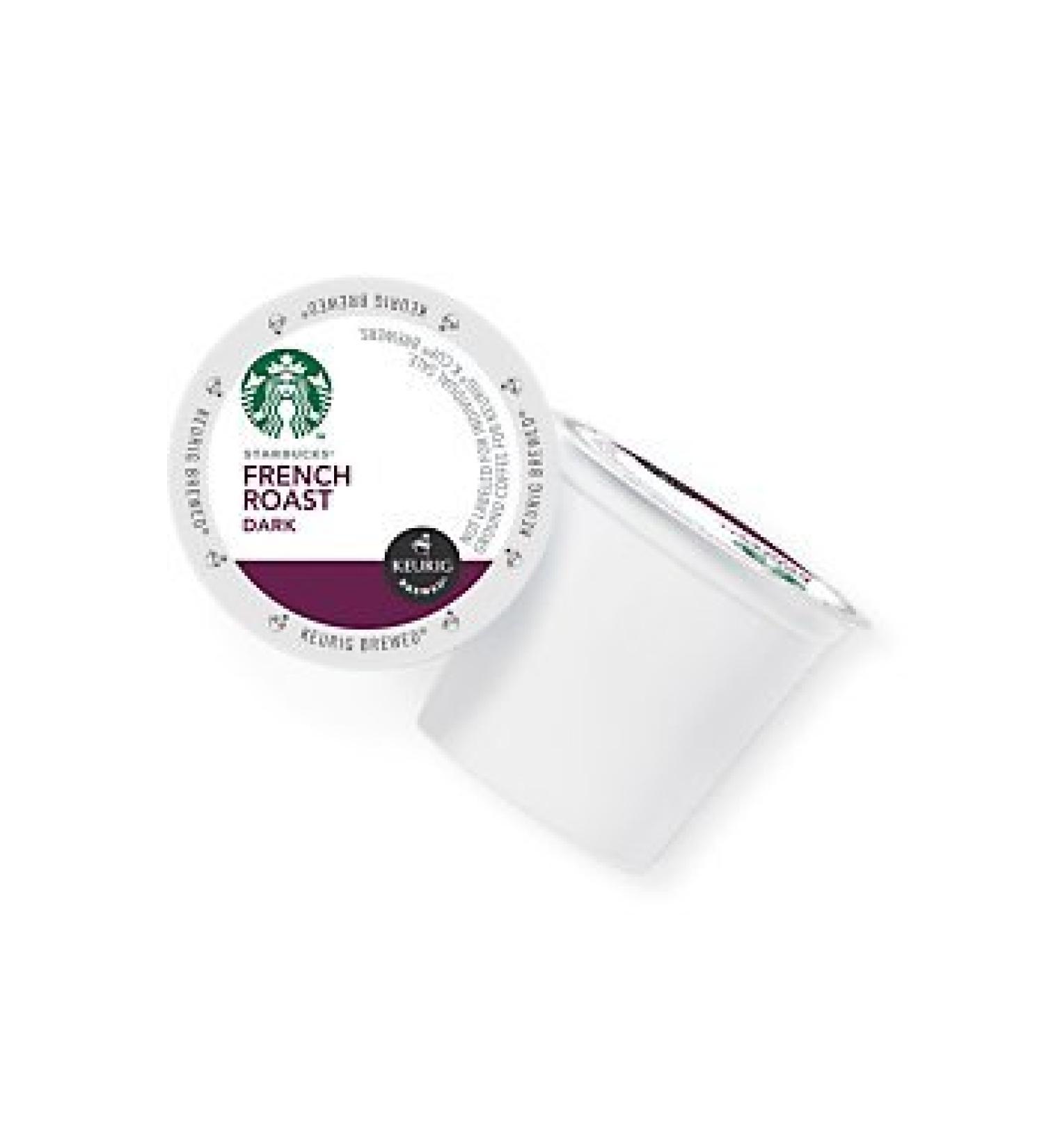STARBUCKS FRENCH ROAST COFFEE K CUP 24 COUNT