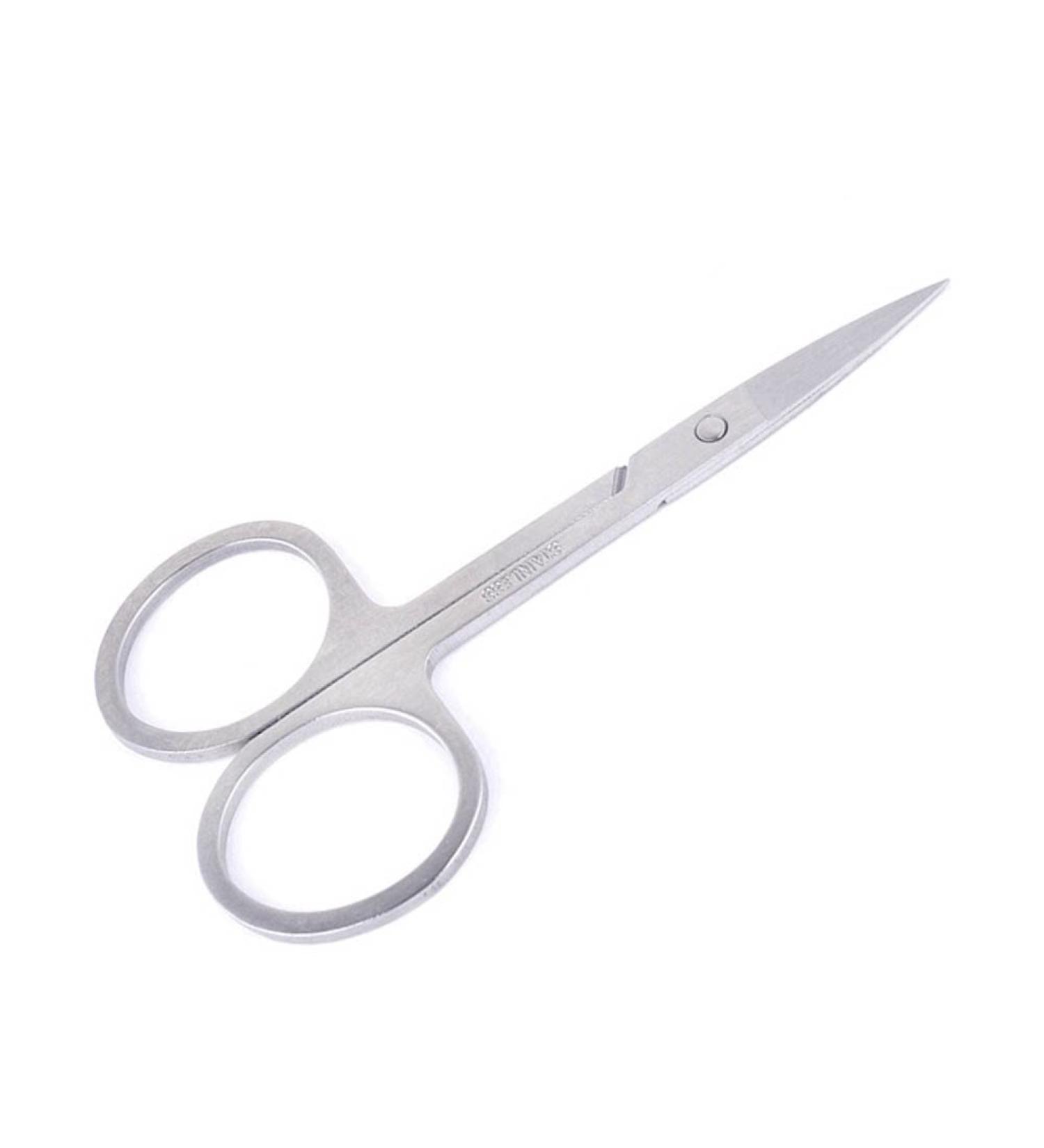 SYH&AQYE Facial Hair Small Grooming Scissors Stainless Steel Eyebrow False Eyelash Trimmer Makeup Tool for Eyebrows Eyelashes and Ear Hair
